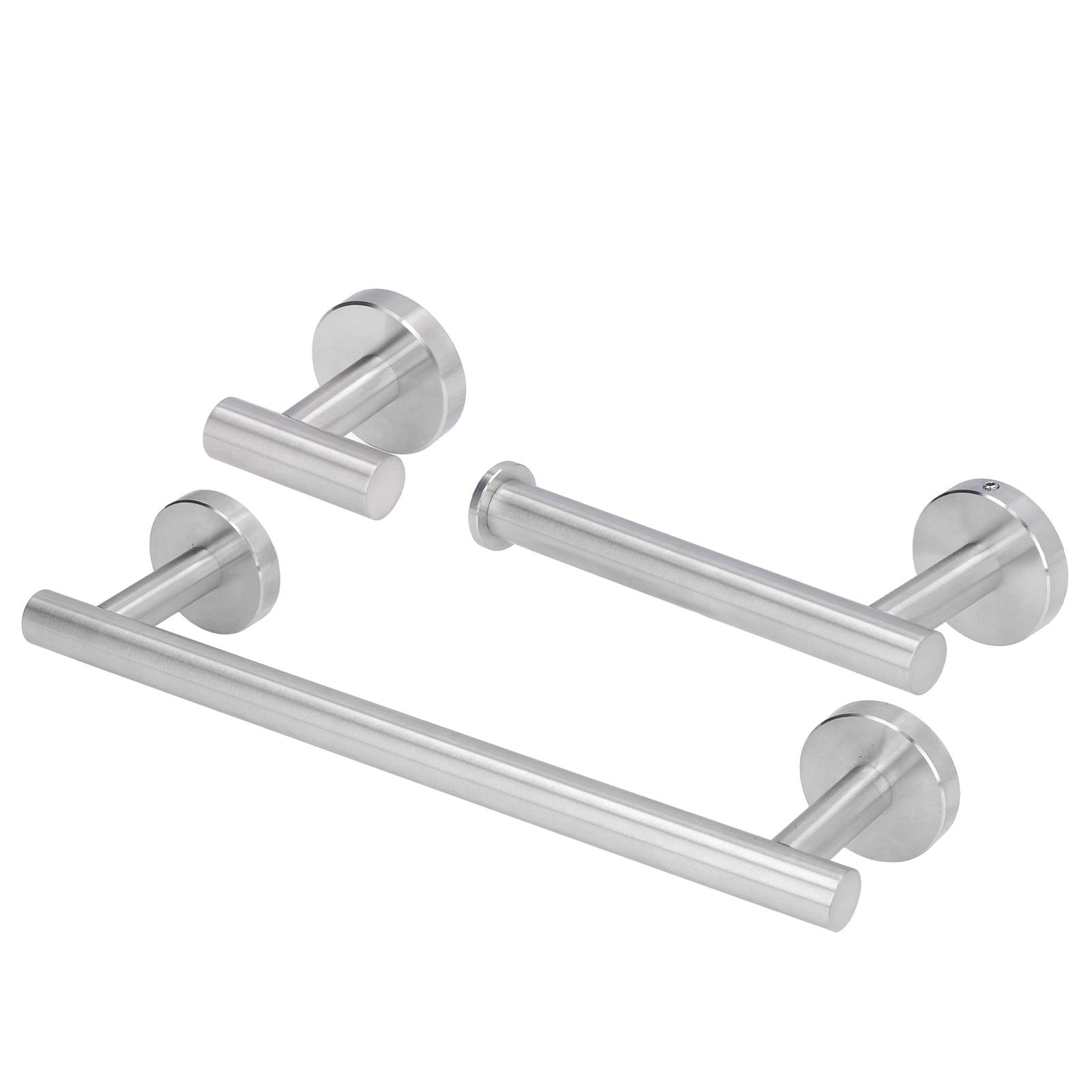 Stainless Steel Towel Rack Smoother Edges Orderly Storage Rust Proof Bathroom view 3