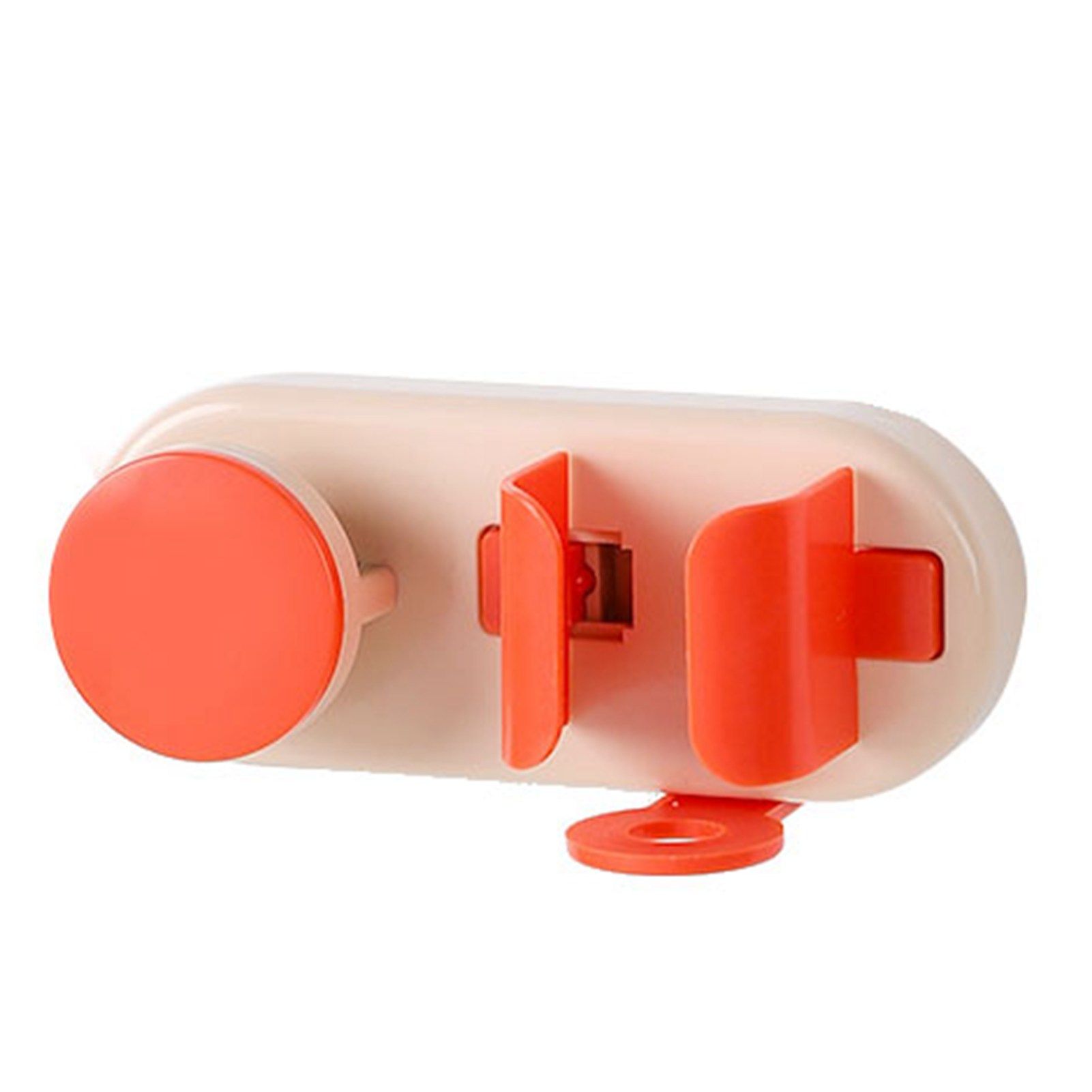 Bathroom Toothbrush Holder Multifunctional Wall Mounted Toothbrush Storage view 2
