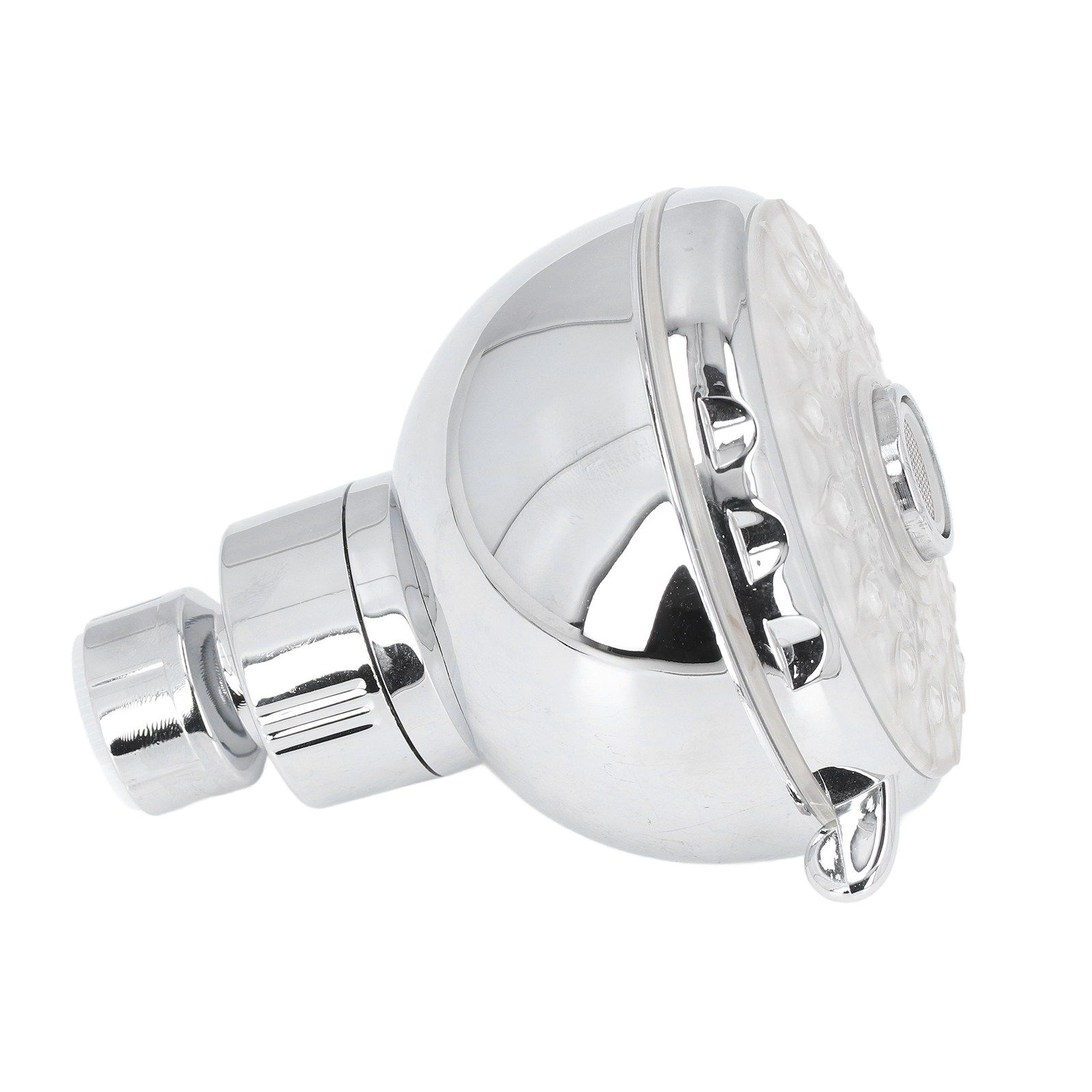 G1/2 Male Thread Shower Head Temperature Controlled 3 Color Changing Rainfall