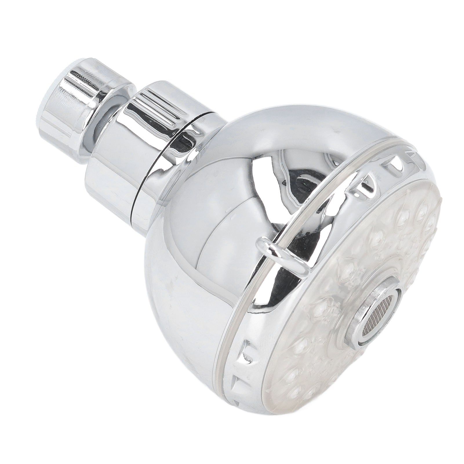 G1/2 Male Thread Shower Head Temperature Controlled 3 Color Changing Rainfall view 5