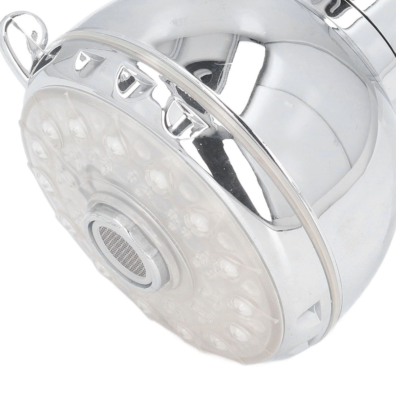 G1/2 Male Thread Shower Head Temperature Controlled 3 Color Changing Rainfall view 15