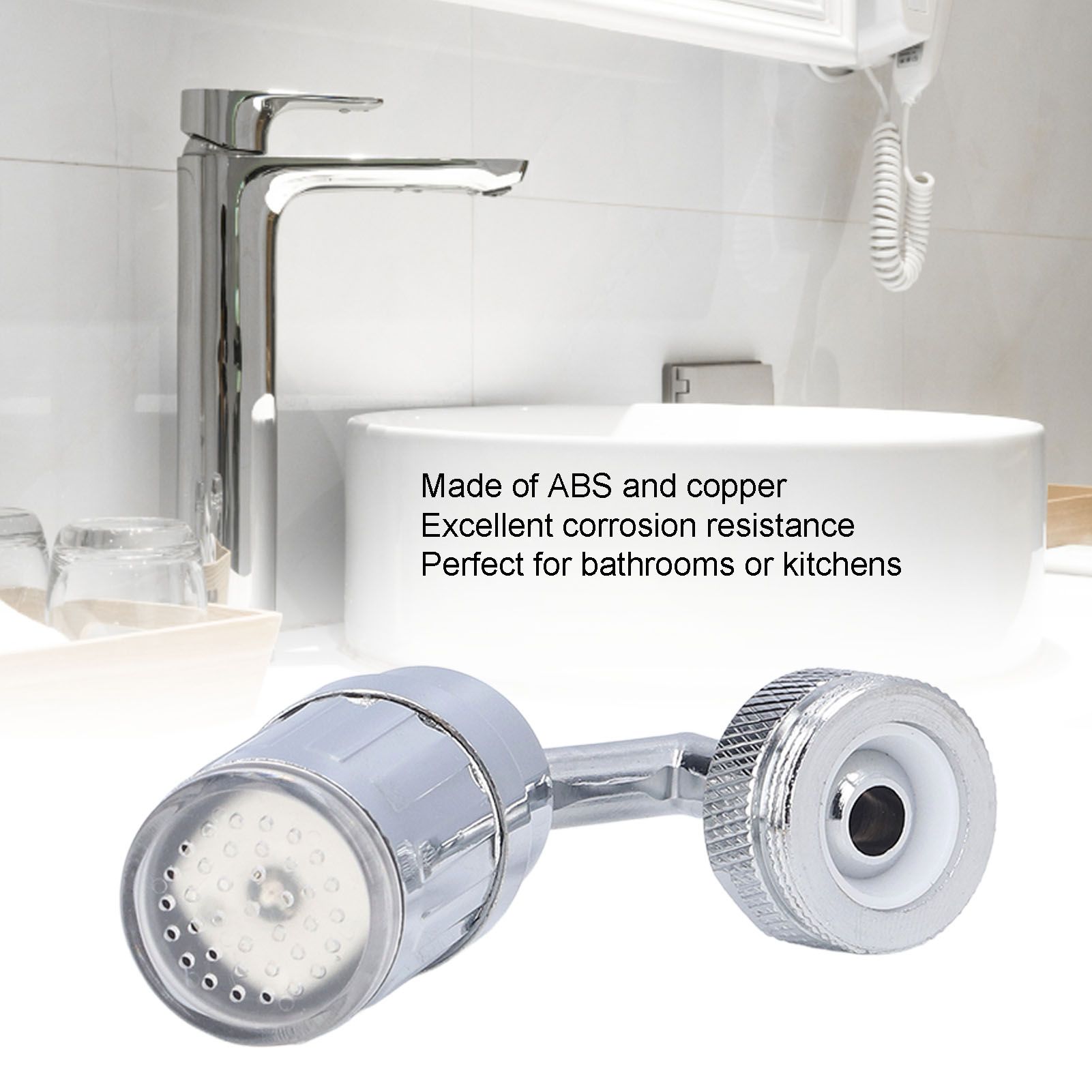 Water Faucet Fashion LED Tricolor Temperature Control Faucet for Bathroom view 15