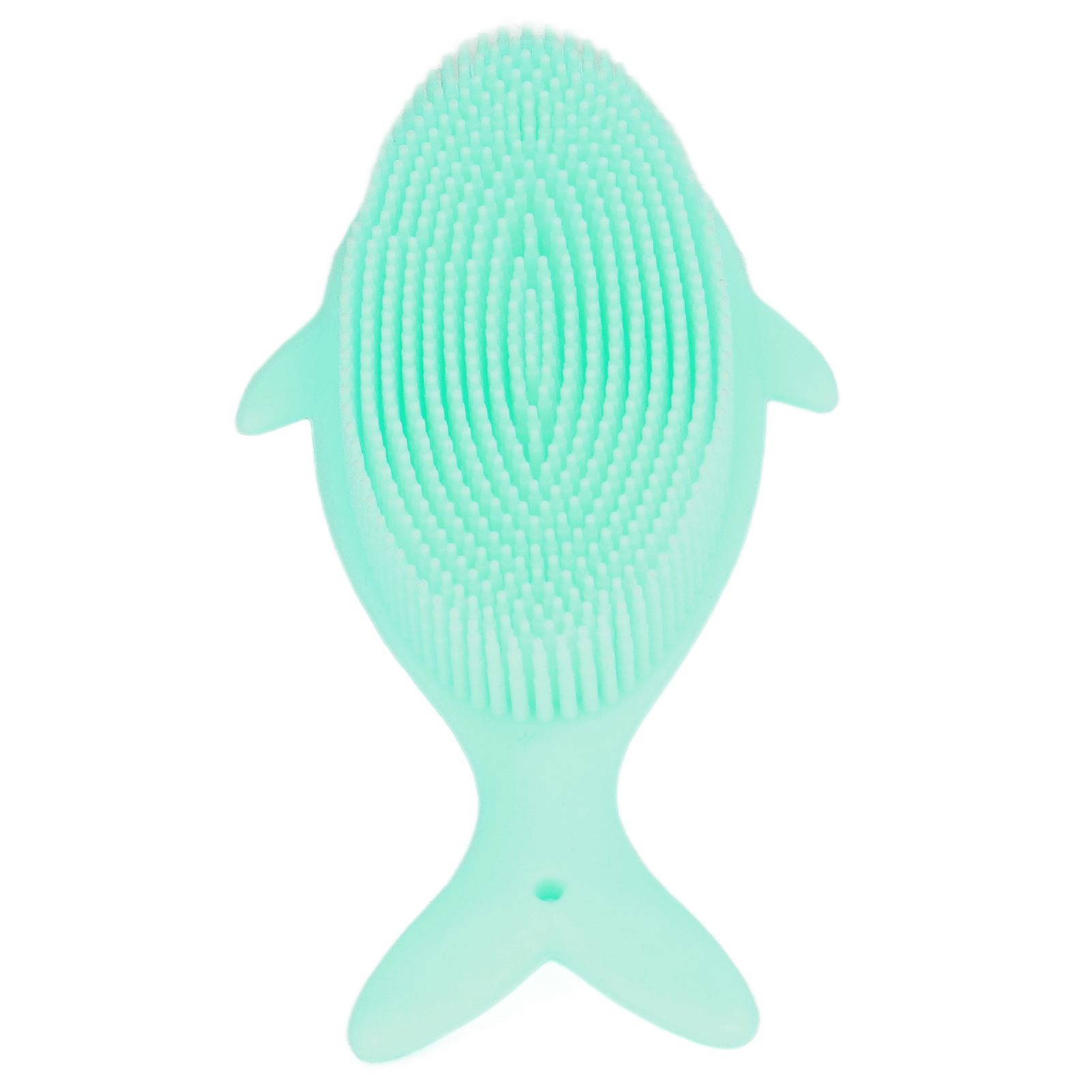 Baby Bath Brush Cartoon Whale Shape Silicone Soft Hair Baby Bath Shampoo view 3