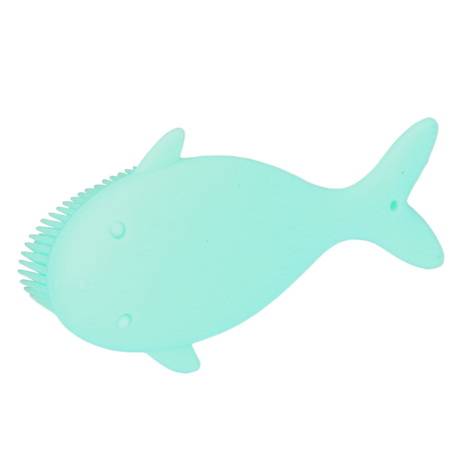 Baby Bath Brush Cartoon Whale Shape Silicone Soft Hair Baby Bath Shampoo view 5