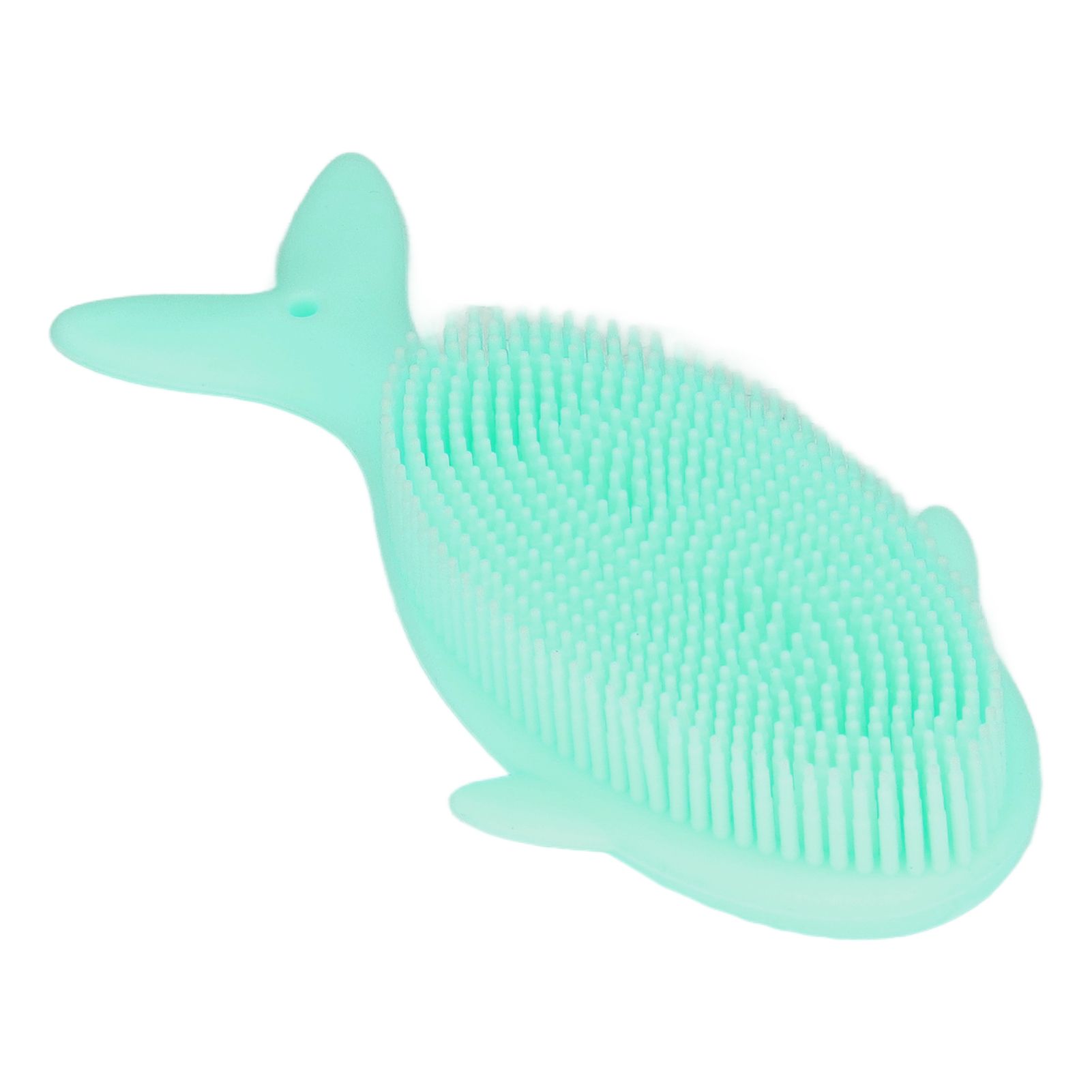 Baby Bath Brush Cartoon Whale Shape Silicone Soft Hair Baby Bath Shampoo view 6