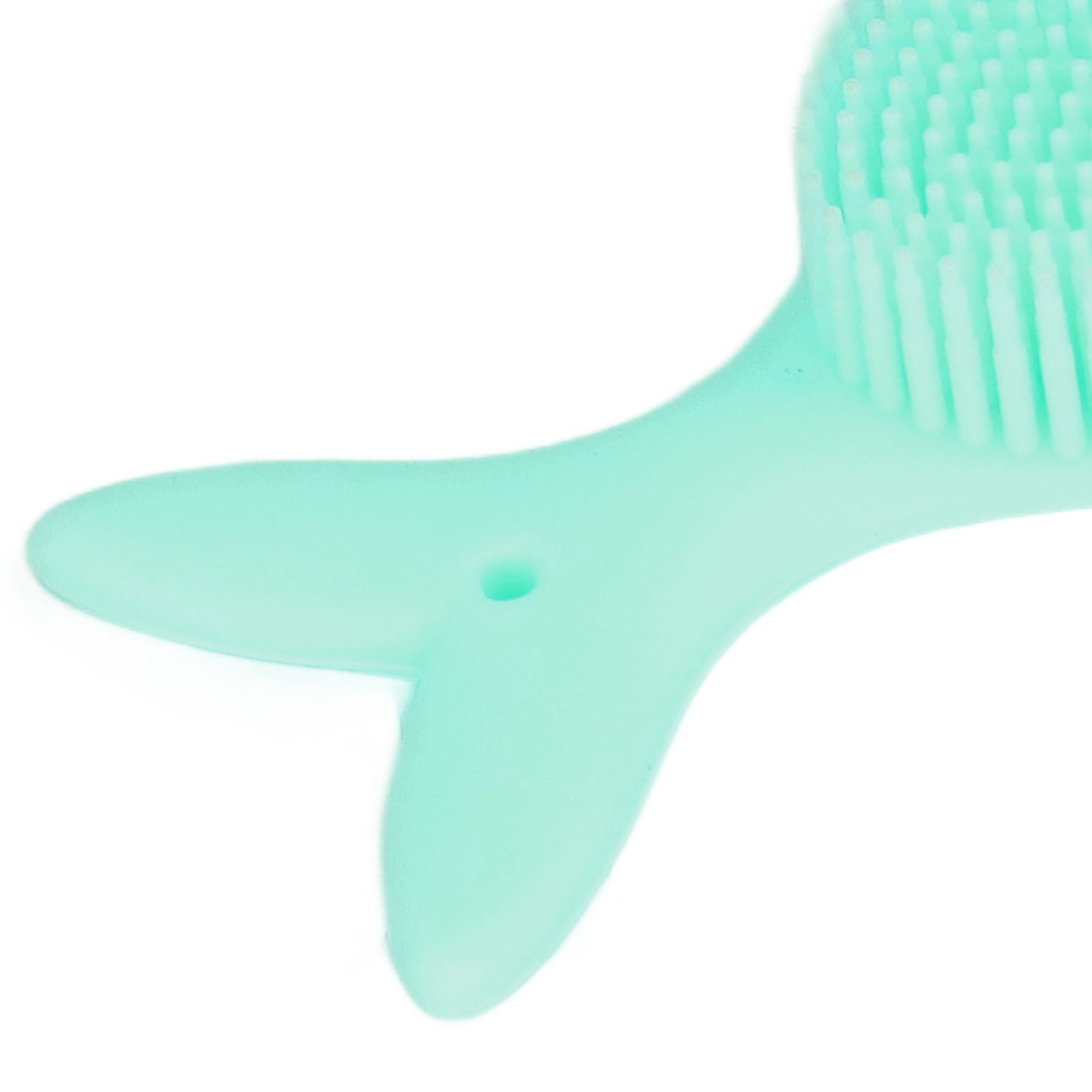 Baby Bath Brush Cartoon Whale Shape Silicone Soft Hair Baby Bath Shampoo view 15