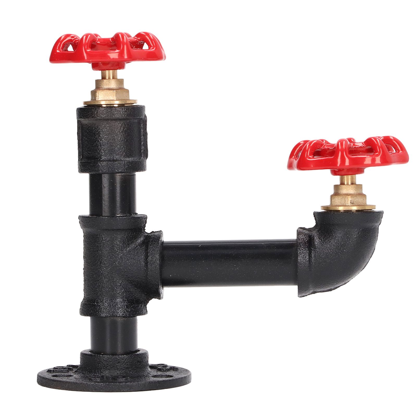 Industrial Pipe Coat Hook Rack Heavy Duty Rustic Hat Robe Towel Wall Mounted view 10