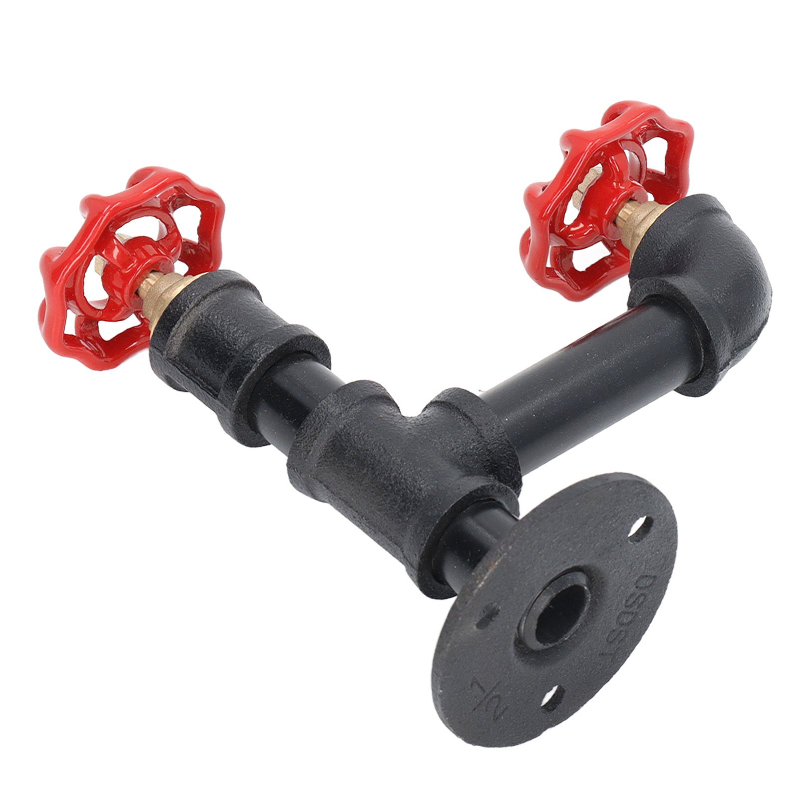Industrial Pipe Coat Hook Rack Heavy Duty Rustic Hat Robe Towel Wall Mounted view 14