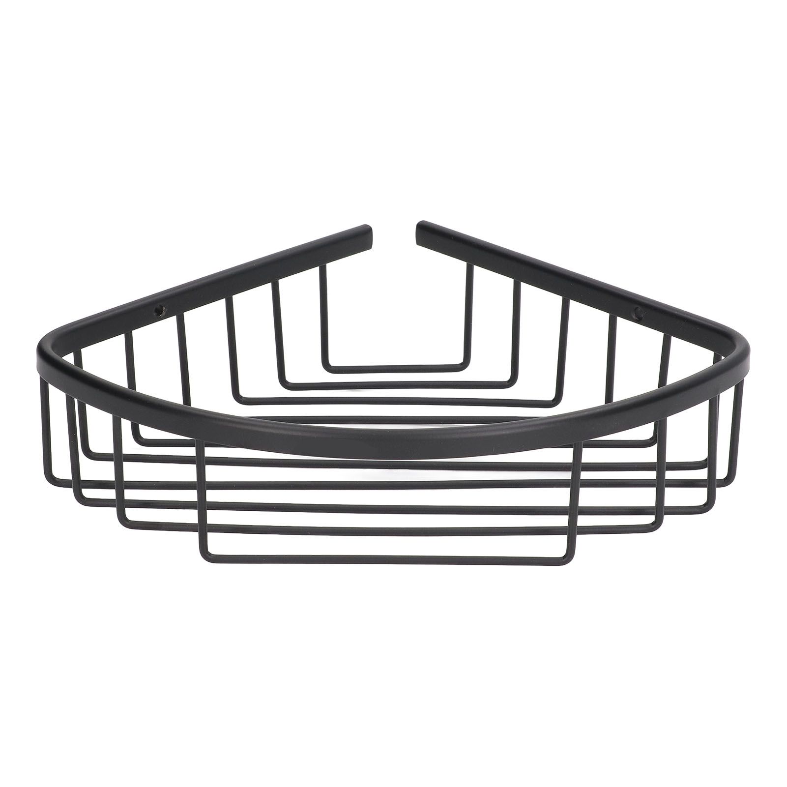 Triangular Bathroom Shelf Stainless Steel Kitchen Bathroom Corner Storage Rack view 2