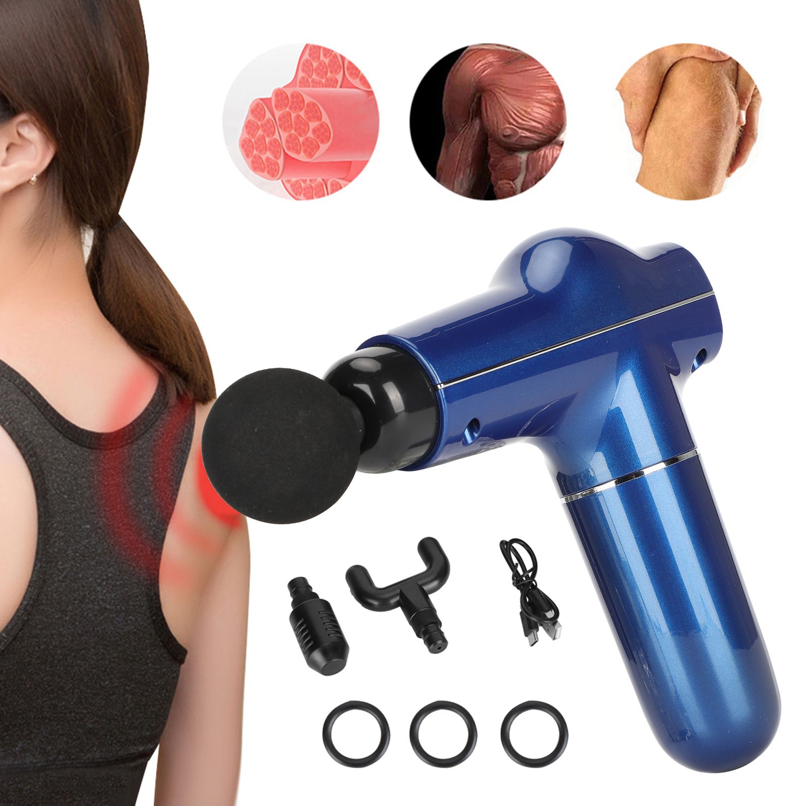 Mini Muscle Stimulator Body Relaxation Portable Muscle Massager Equipment with view 10