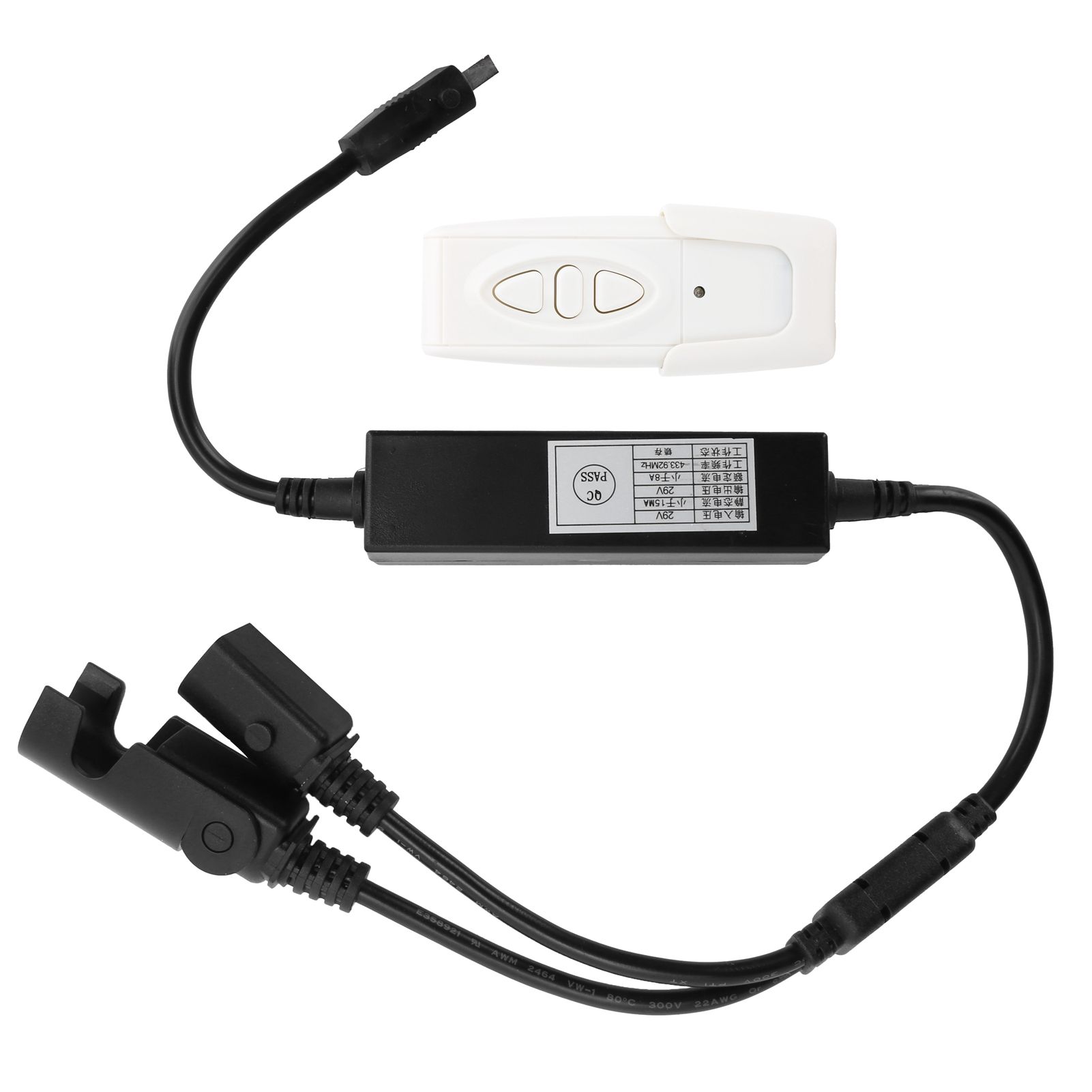 Wireless Remote Control for TV Lifter Electric Window Opener LCD Monitor 01+4P+5P view 8