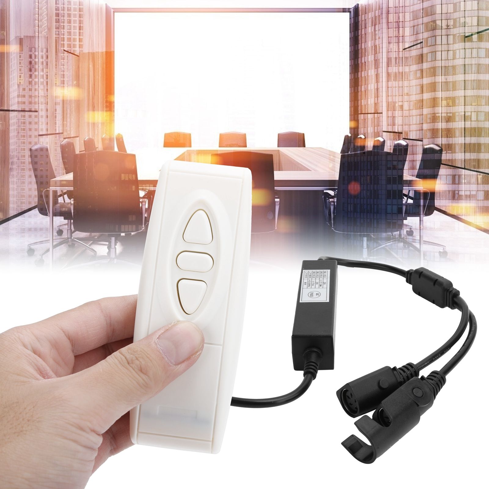 Wireless Remote Control for TV Lifter Electric Window Opener LCD Monitor 01+4P+5P view 10