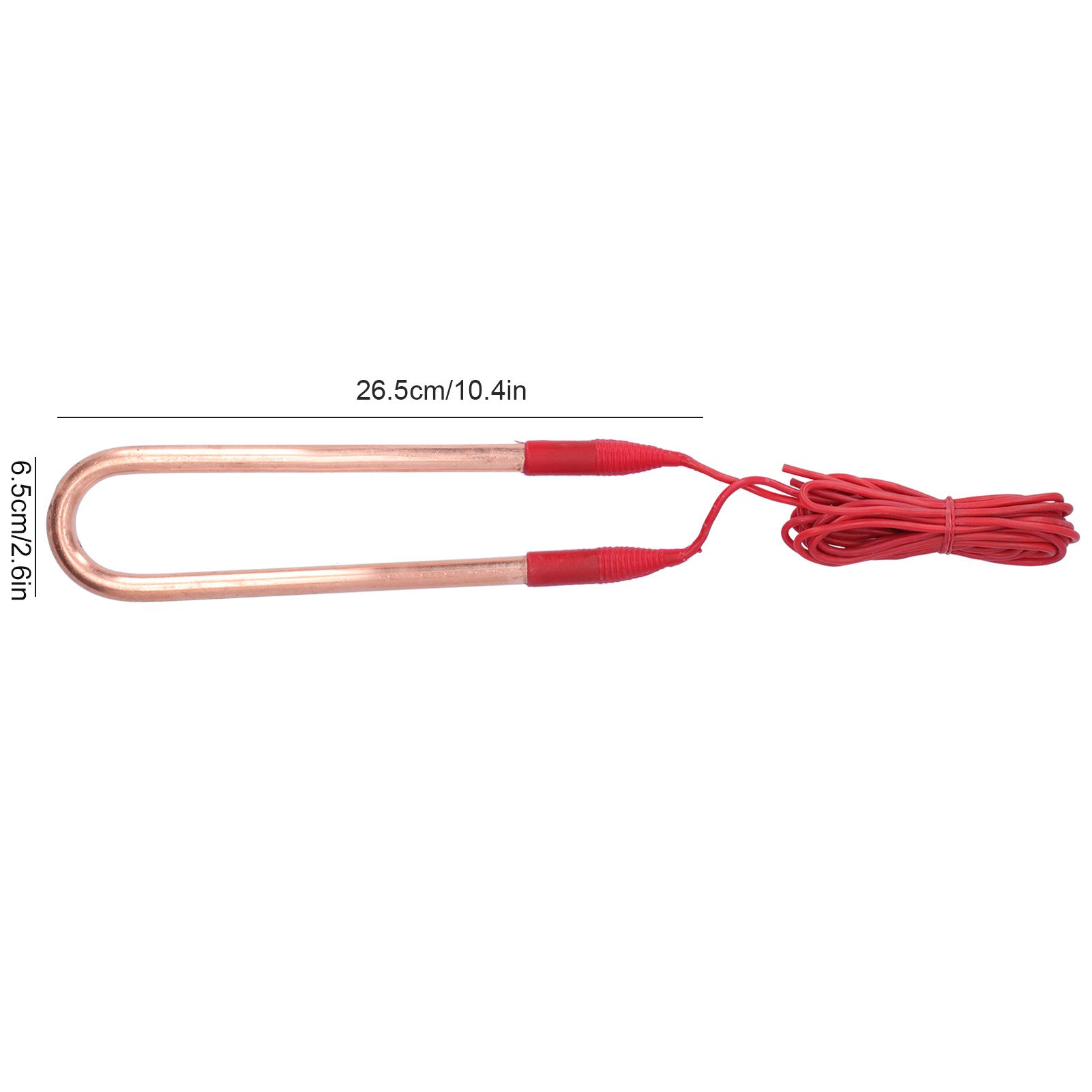 220V Brass Electric Heating Tube AntiExplosion UShape Heating Pipe Heater with view 11