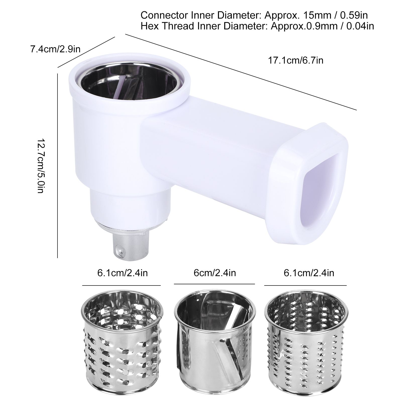 Meat Grinder Vegetable Cutter Accessories Stainless Steel Blade Food Chopper view 12