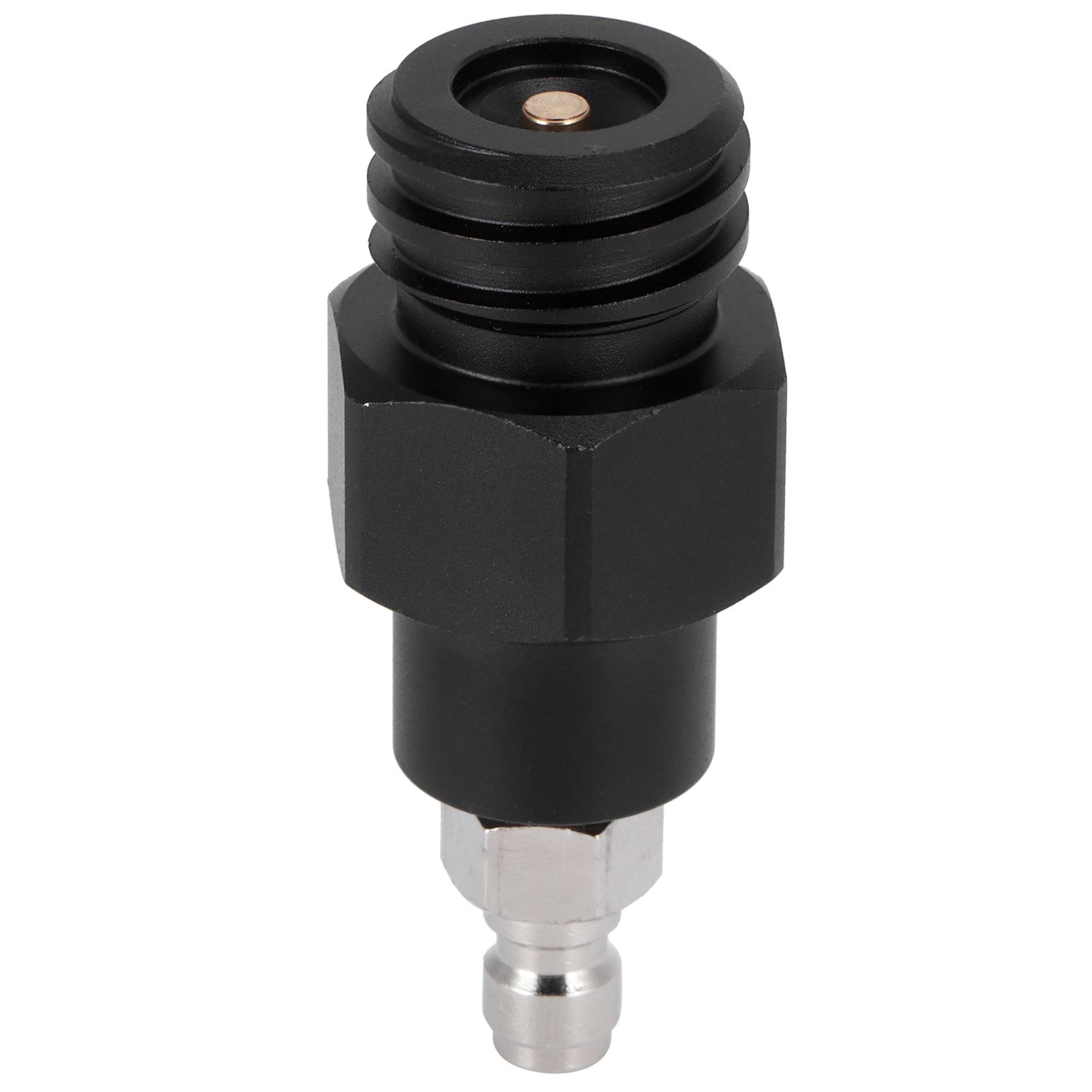 8mm Male Quick Plug to Male Thread TR21-4 CO2 Cylinder Tank Adapter Connector view 3