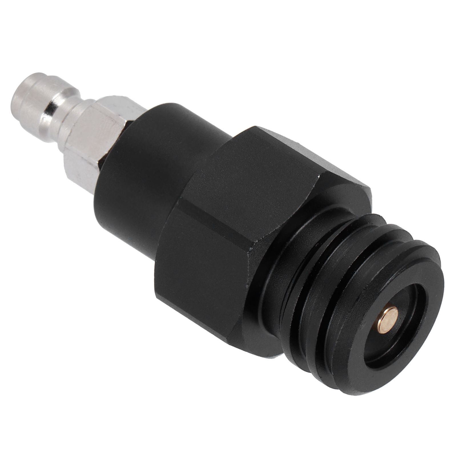 8mm Male Quick Plug to Male Thread TR21-4 CO2 Cylinder Tank Adapter Connector view 7