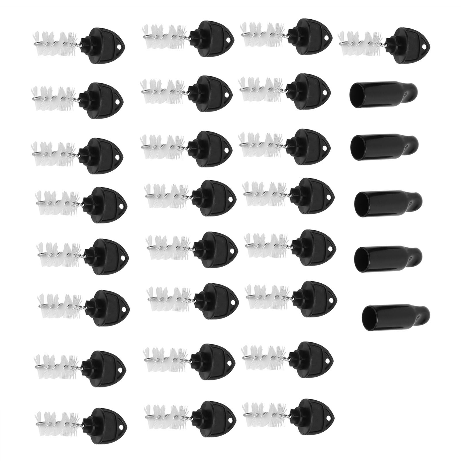 25PCS Beer Plugs Tap Brush 5PCS Beer Tap Cover Faucet Cap Beer Machine Faucet view 2