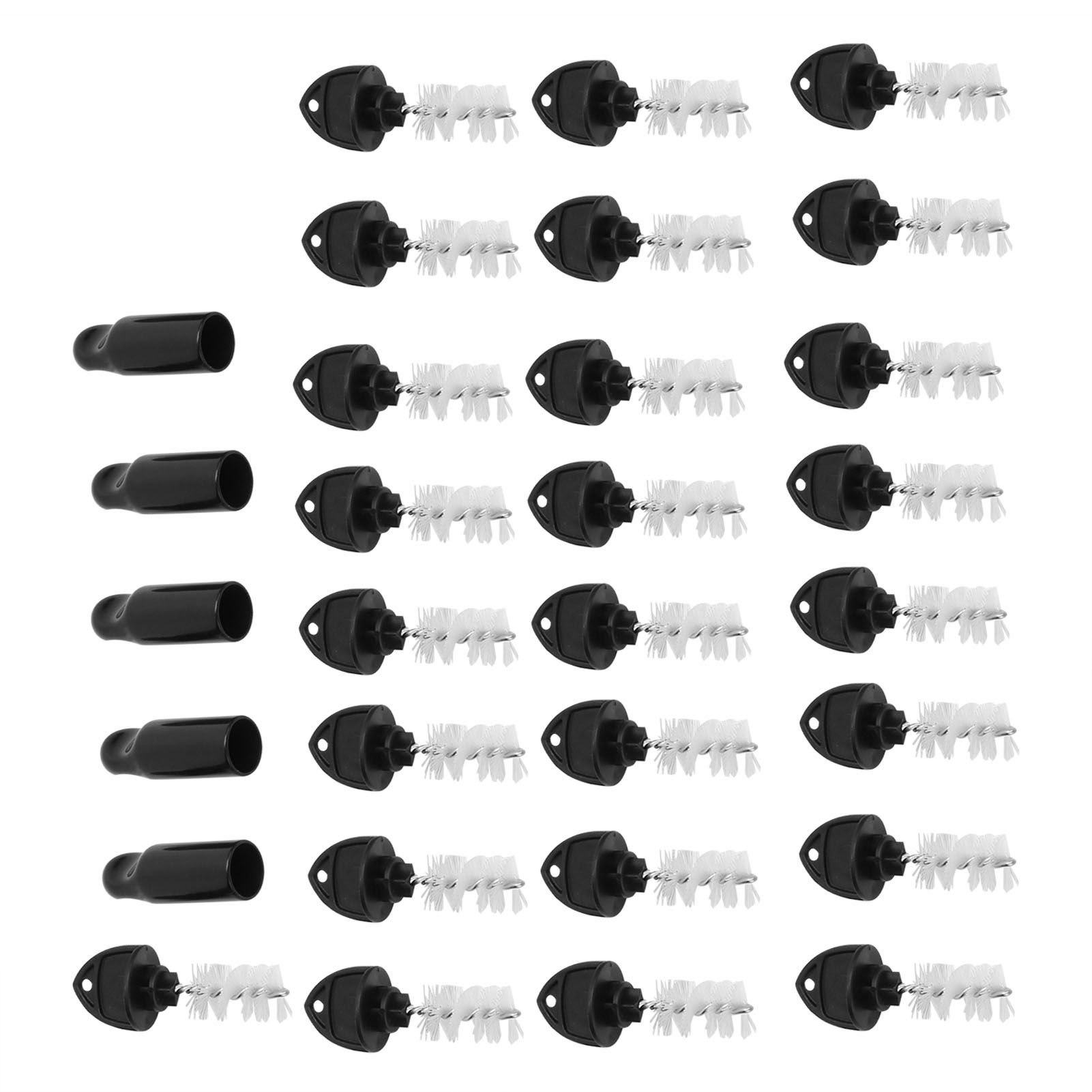 25PCS Beer Plugs Tap Brush 5PCS Beer Tap Cover Faucet Cap Beer Machine Faucet view 3