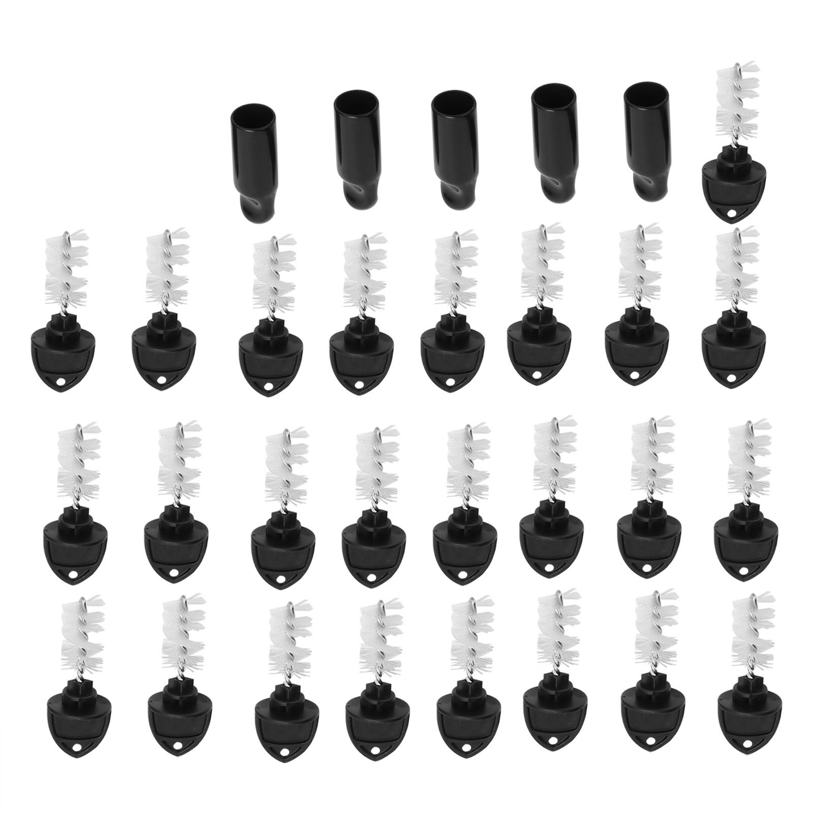 25PCS Beer Plugs Tap Brush 5PCS Beer Tap Cover Faucet Cap Beer Machine Faucet view 4