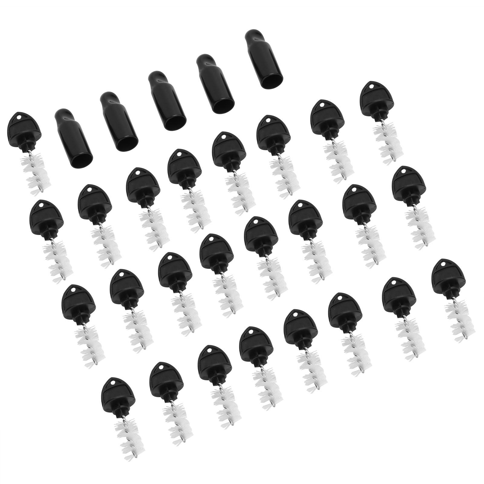 25PCS Beer Plugs Tap Brush 5PCS Beer Tap Cover Faucet Cap Beer Machine Faucet view 7