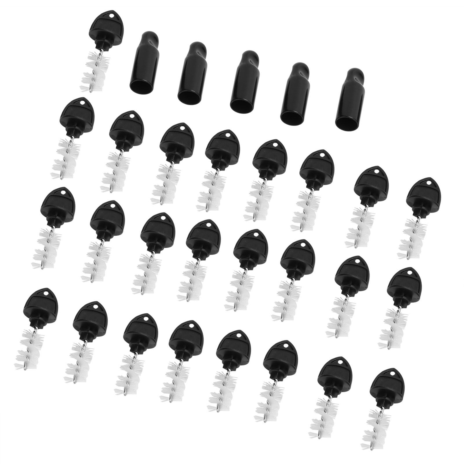 25PCS Beer Plugs Tap Brush 5PCS Beer Tap Cover Faucet Cap Beer Machine Faucet view 8
