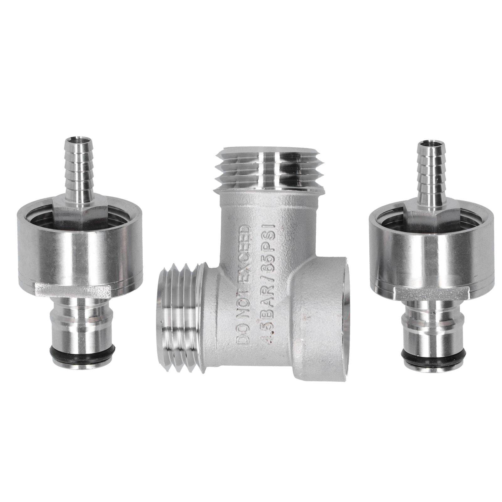 Beer Brewing Adapter Converter Carbonation Conversion Connector for PET Bottle — image 1