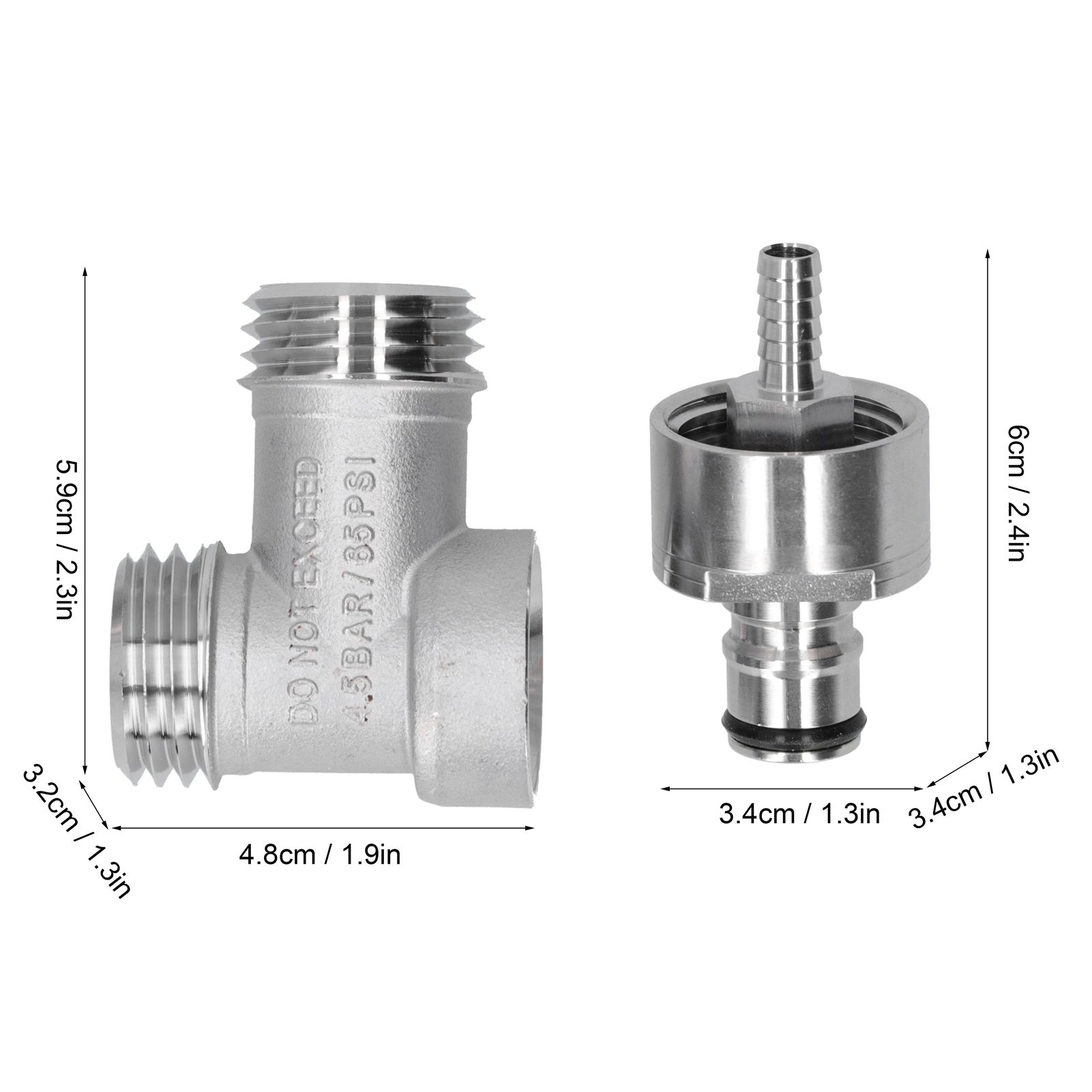 Beer Brewing Adapter Converter Carbonation Conversion Connector for PET Bottle view 11