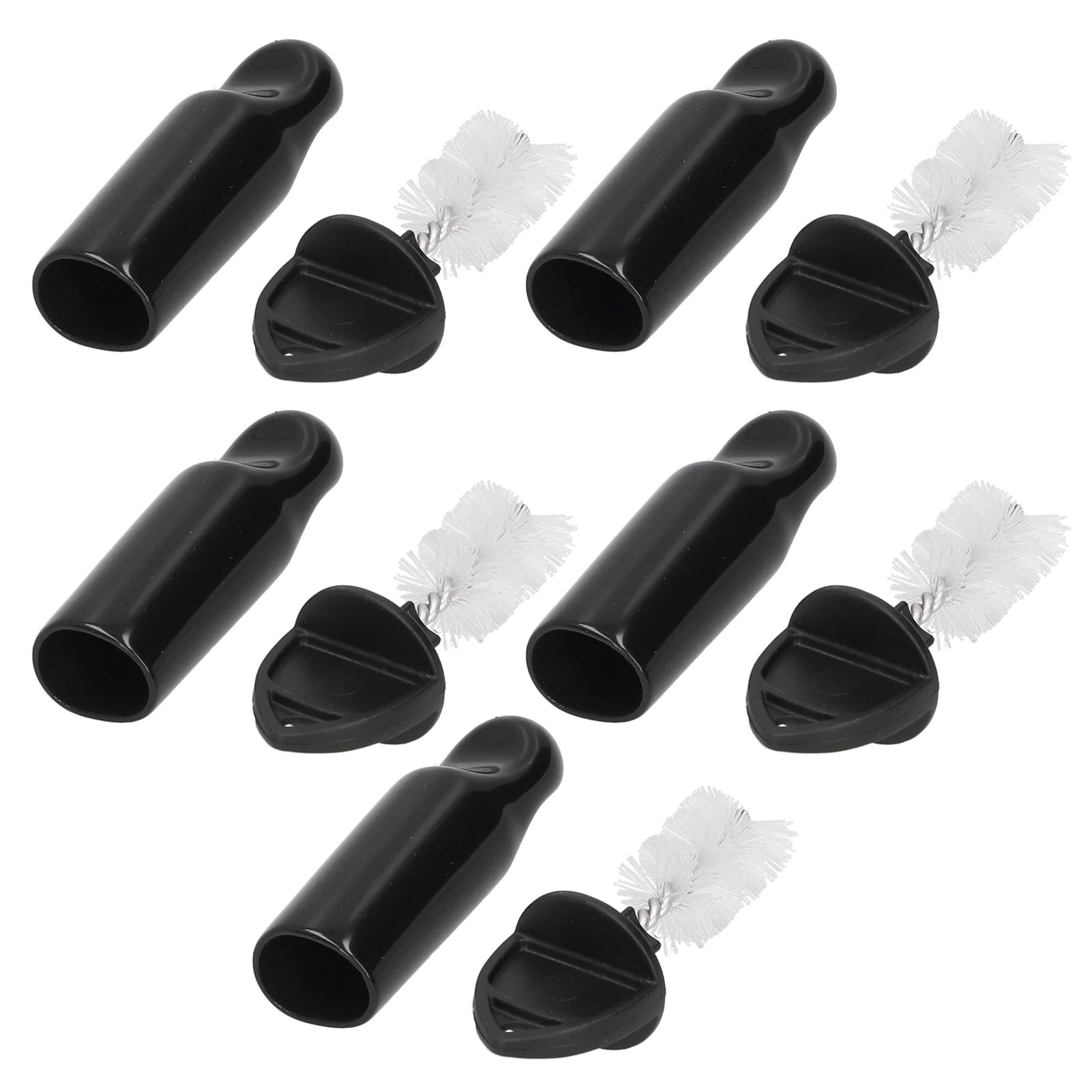 5Pcs Beer Tap Brush 5Pcs Draft Beer Faucet Cap Set Accessories for Home Bar Use view 3