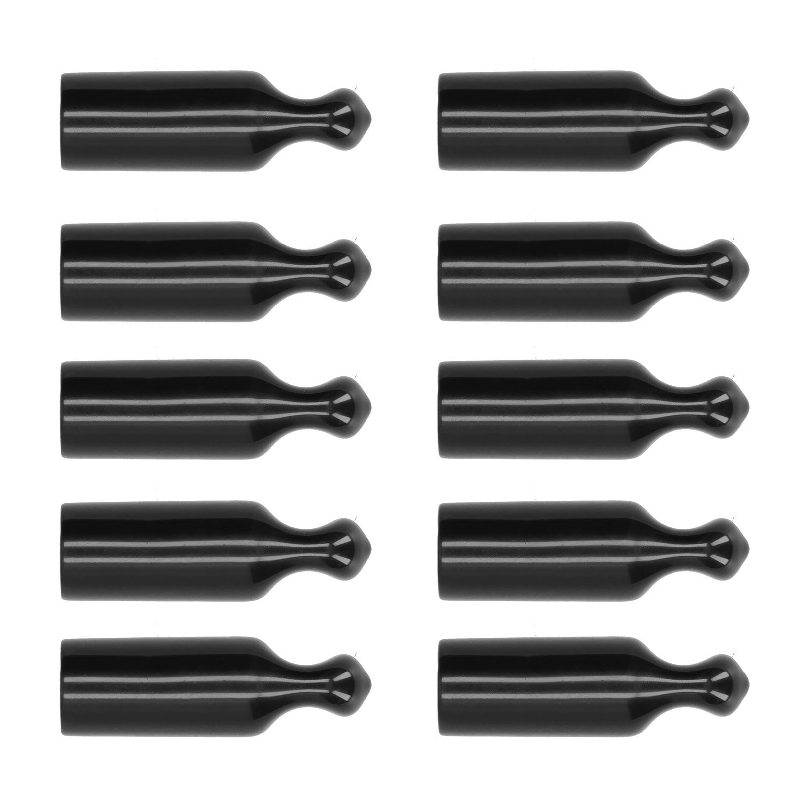 10Pcs Beer Tap Cap Rubber Covers Accessory for Beer Barrel Draft Beer Faucet Black view 4