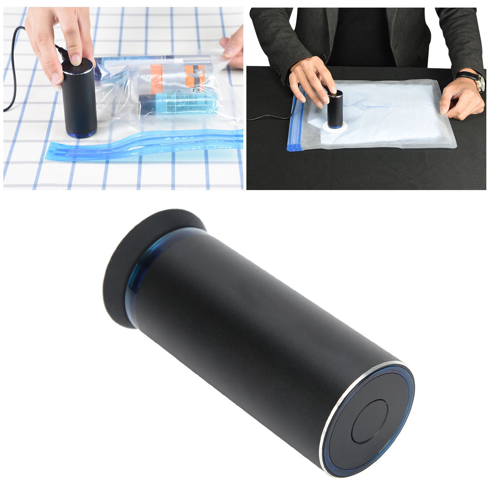 Electric Vacuum Sealer Storage Air Pump for Home Travelling Food Vacuum view 9