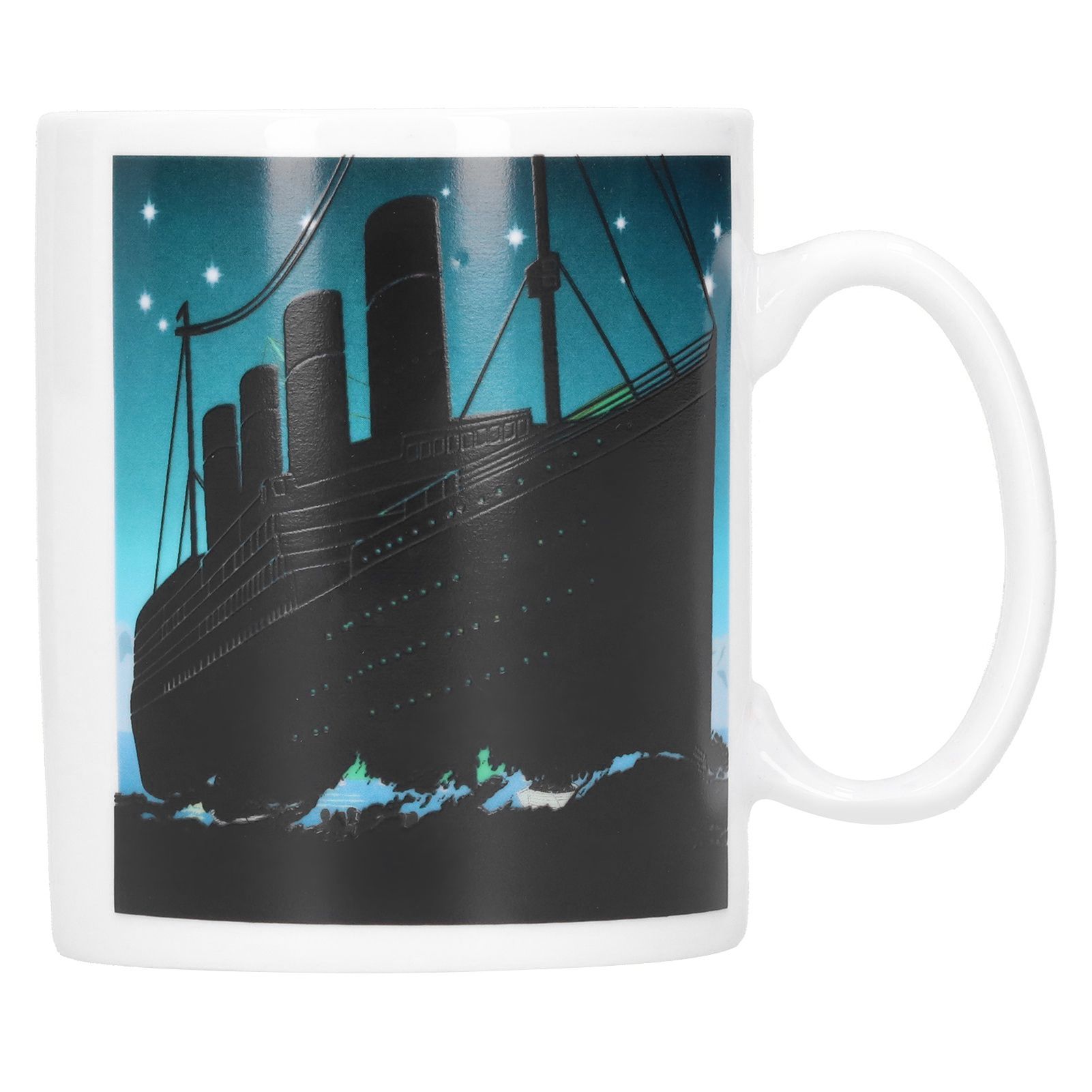 Ceramic Coffee Mug Heat‑Sensitive Color Changing Cup Hot Tea Milk Drinkware