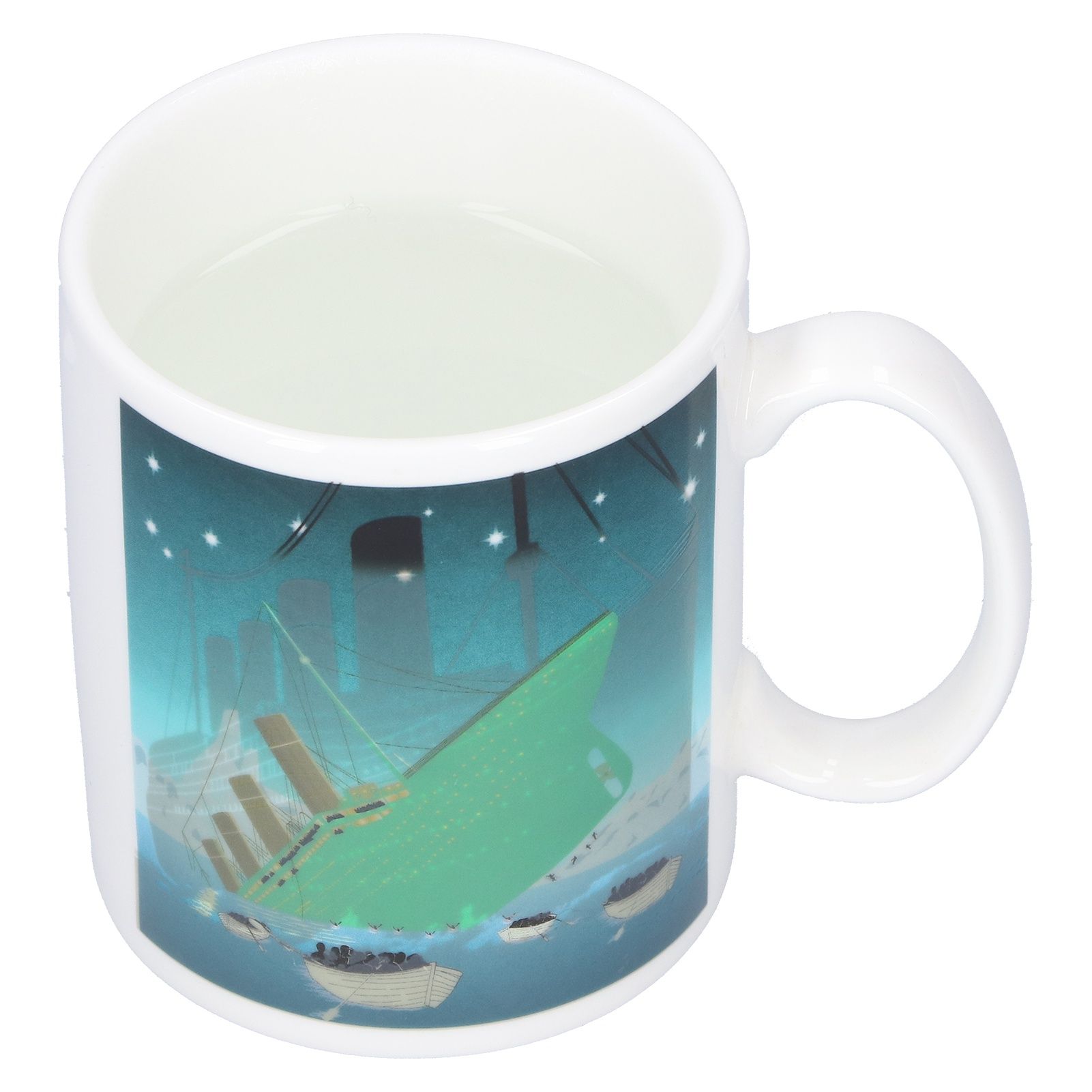 Ceramic Coffee Mug Heat‑Sensitive Color Changing Cup Hot Tea Milk Drinkware view 4