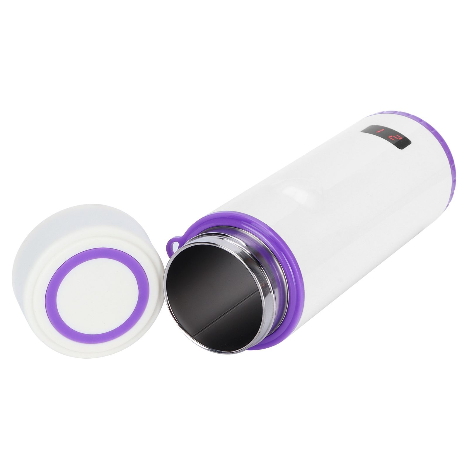 360ml Vacuum Cup LED Intelligent Digital Water Bottle with 3‑Color Temperature view 4
