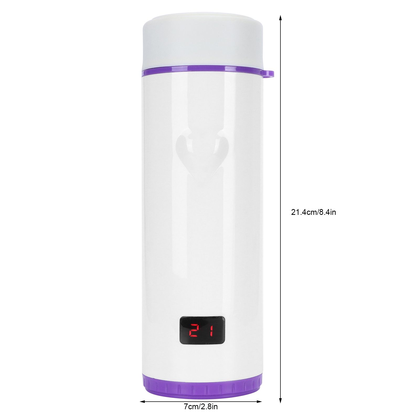 360ml Vacuum Cup LED Intelligent Digital Water Bottle with 3‑Color Temperature view 14
