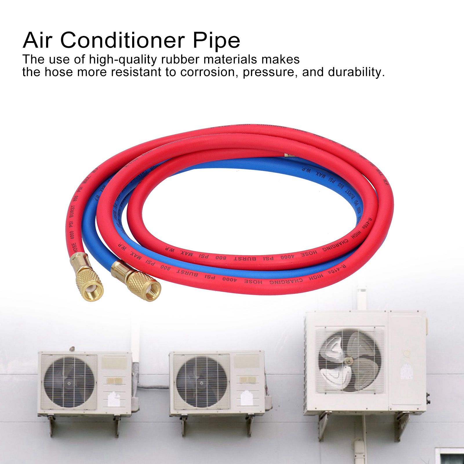 Air Conditioner Refrigerant Recharge Hose AirConditioning Refrigeration Adding view 12