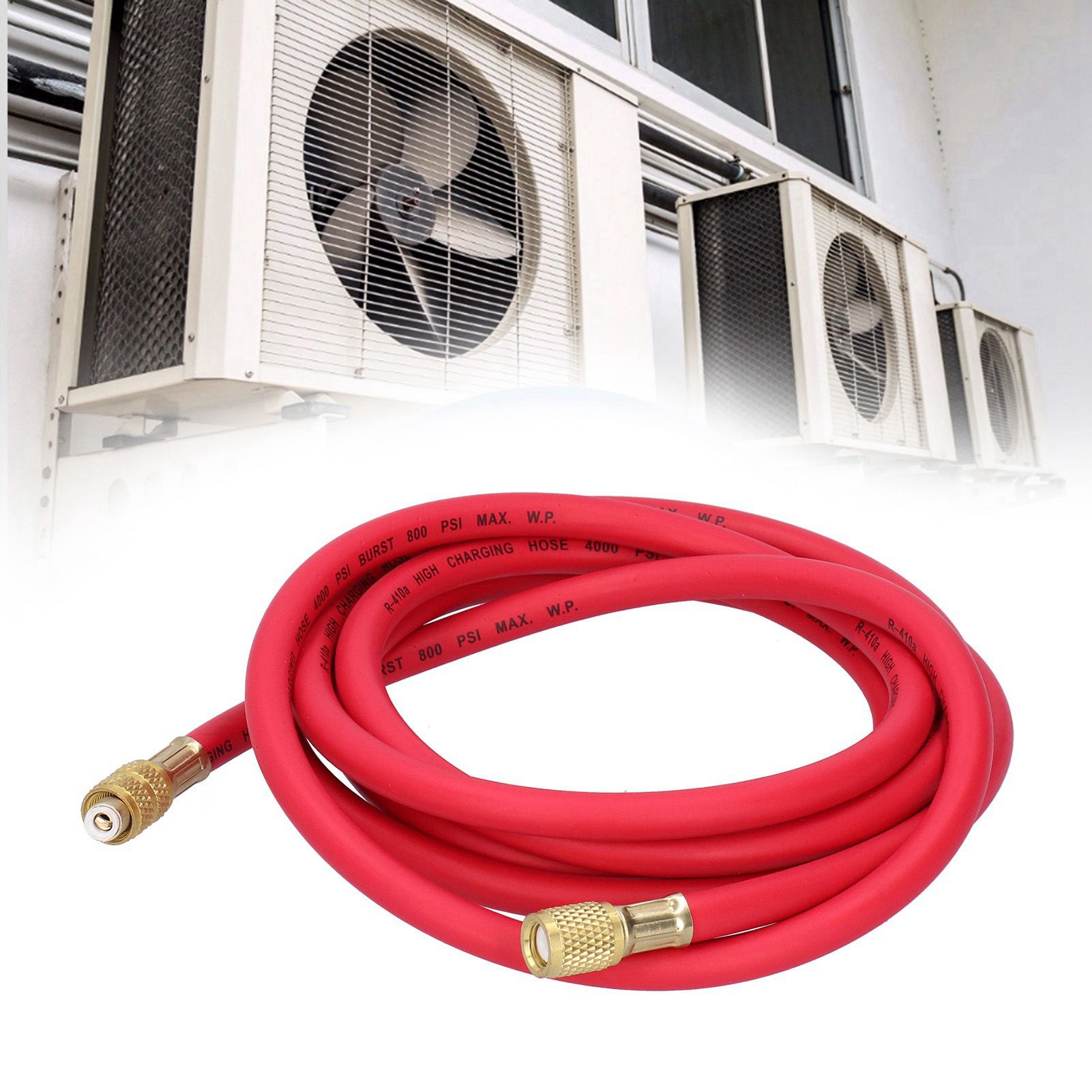 Refrigerant Charging Hose Fluoride Adding Tube Car Air Conditioning Repair view 9