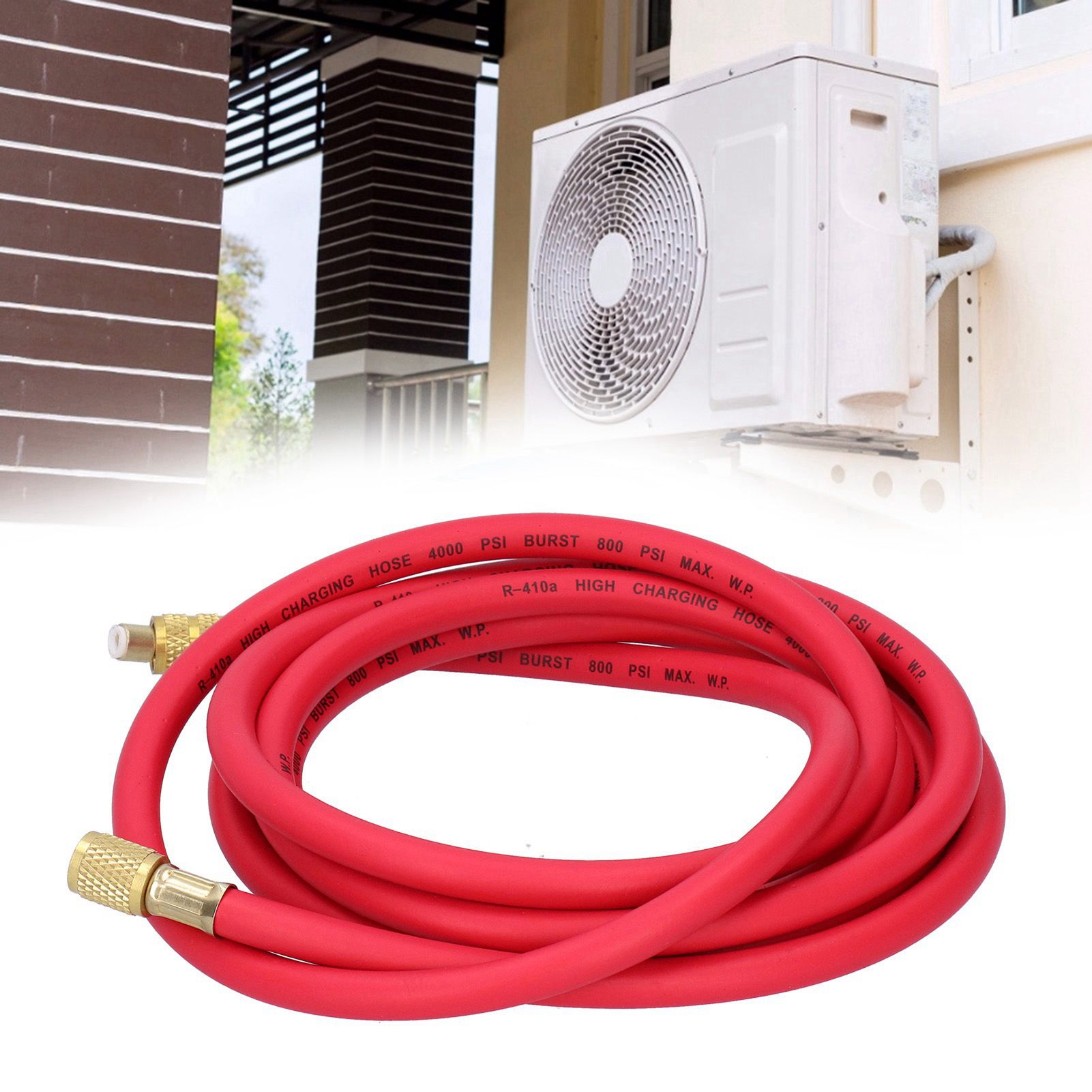 Refrigerant Charging Hose Fluoride Adding Tube Car Air Conditioning Repair view 10
