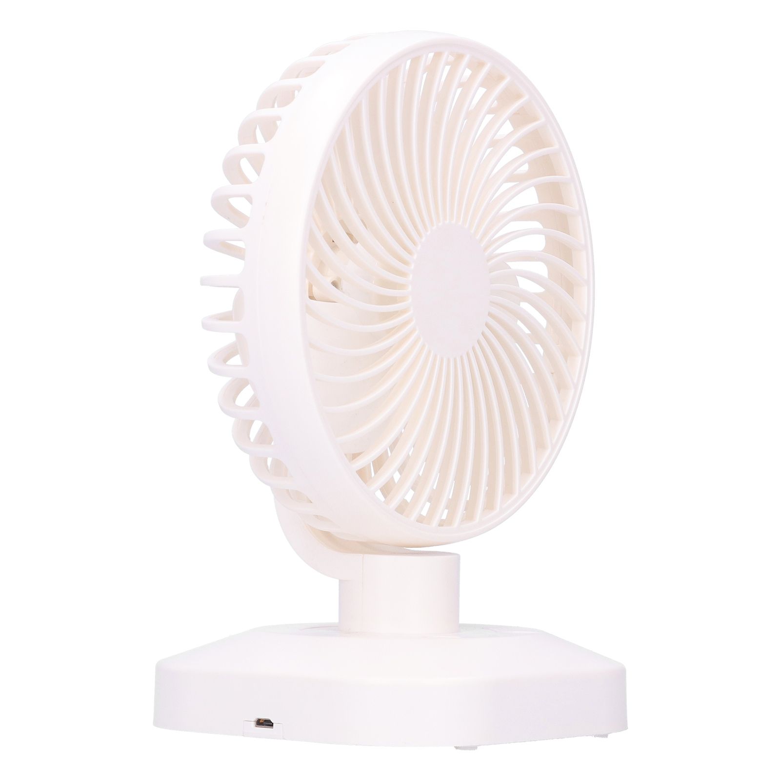 Table Fan Adjustable Portable Mini Fan 3‑Speeds Desktop Fan for Office Home view 3