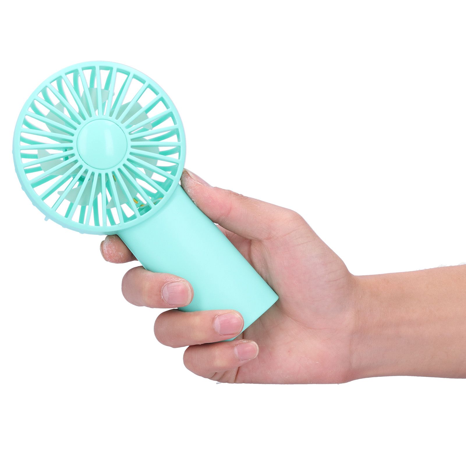 Mini Handheld Fan Desktop Portable USB Rechargeable Fan for Home Office with view 8