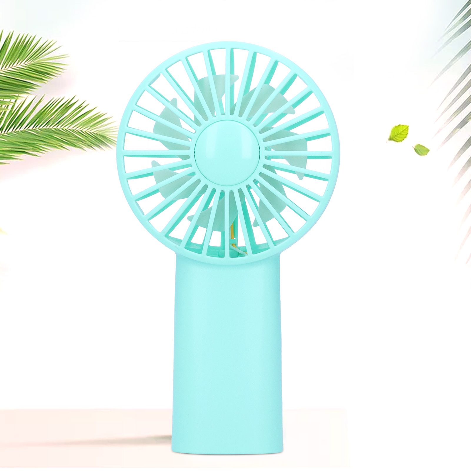 Mini Handheld Fan Desktop Portable USB Rechargeable Fan for Home Office with view 10