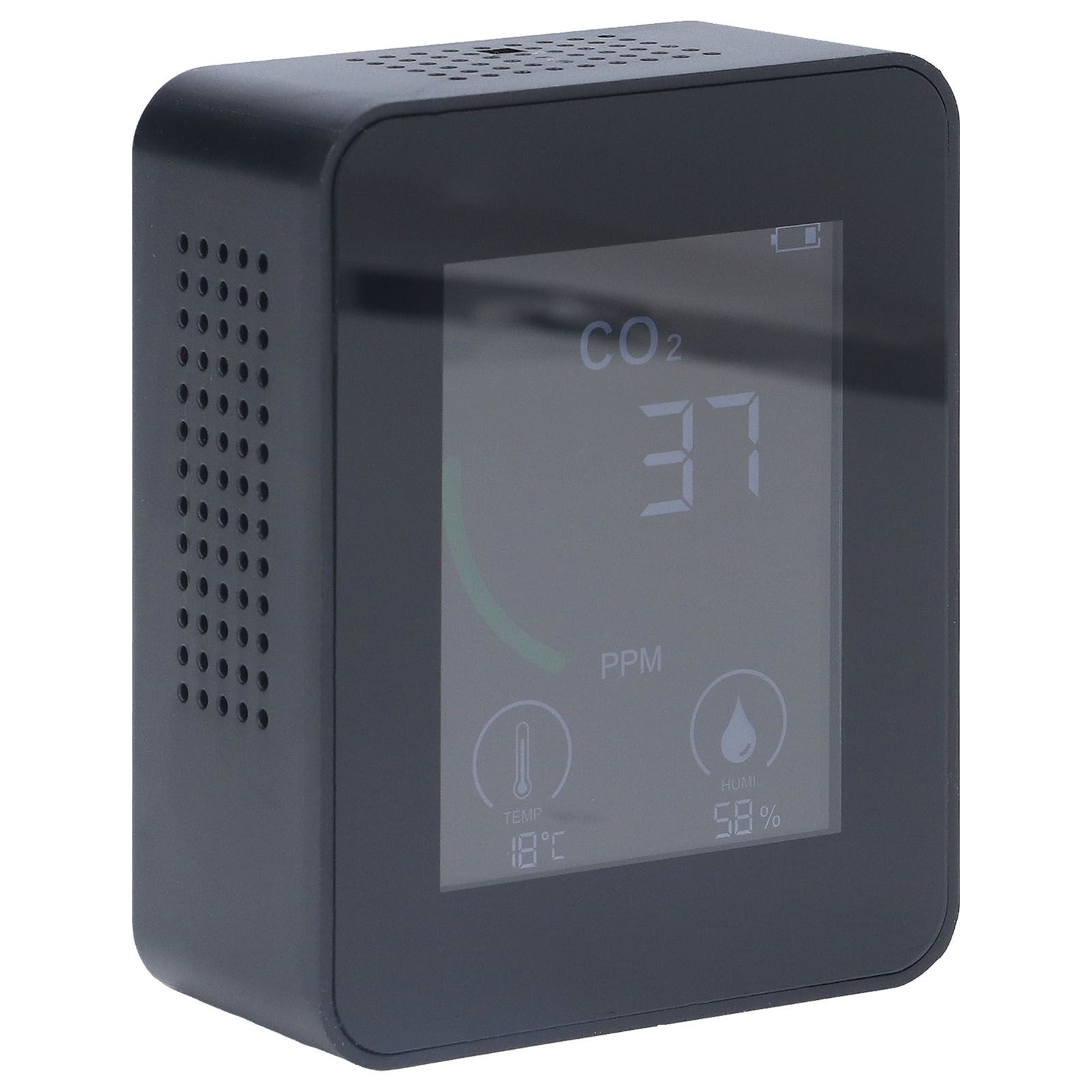 Bluetooth Carbon Dioxide Air Quality Monitor TVOC Tester 60 Day Data Storage view 2