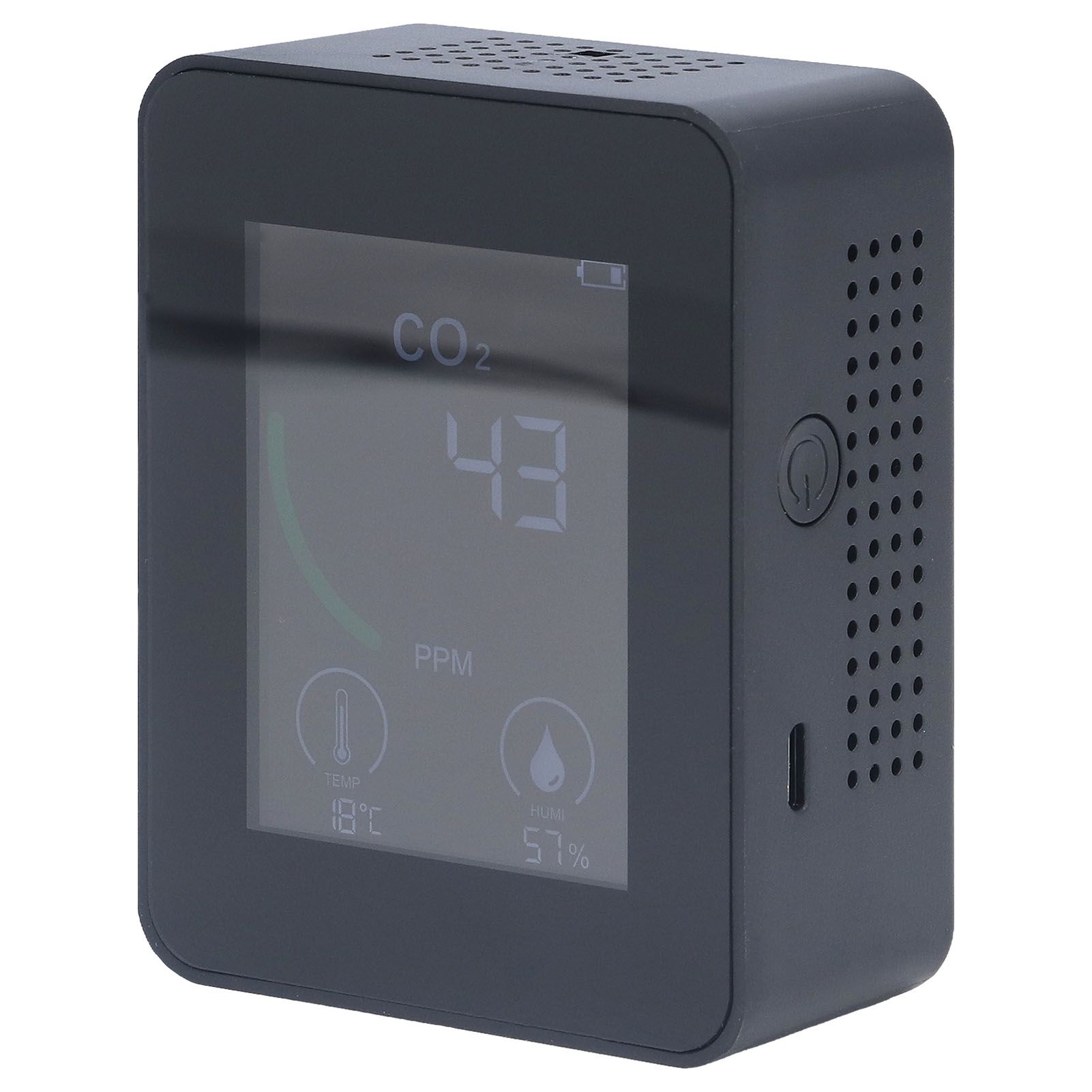 Bluetooth Carbon Dioxide Air Quality Monitor TVOC Tester 60 Day Data Storage view 4