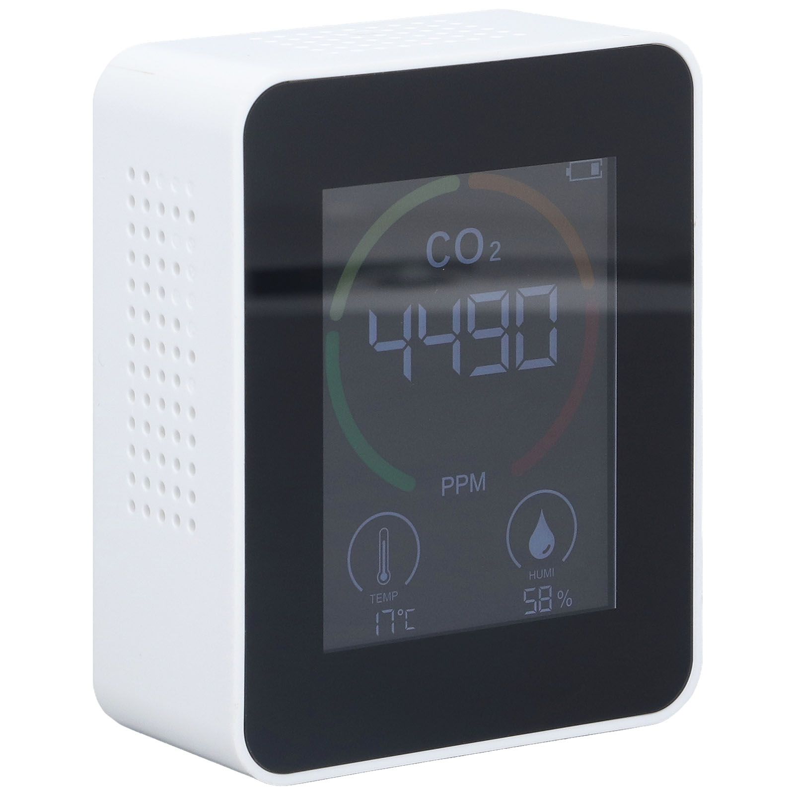 Bluetooth Carbon Dioxide Air Quality Monitor TVOC Tester 60 Day Data Storage view 2