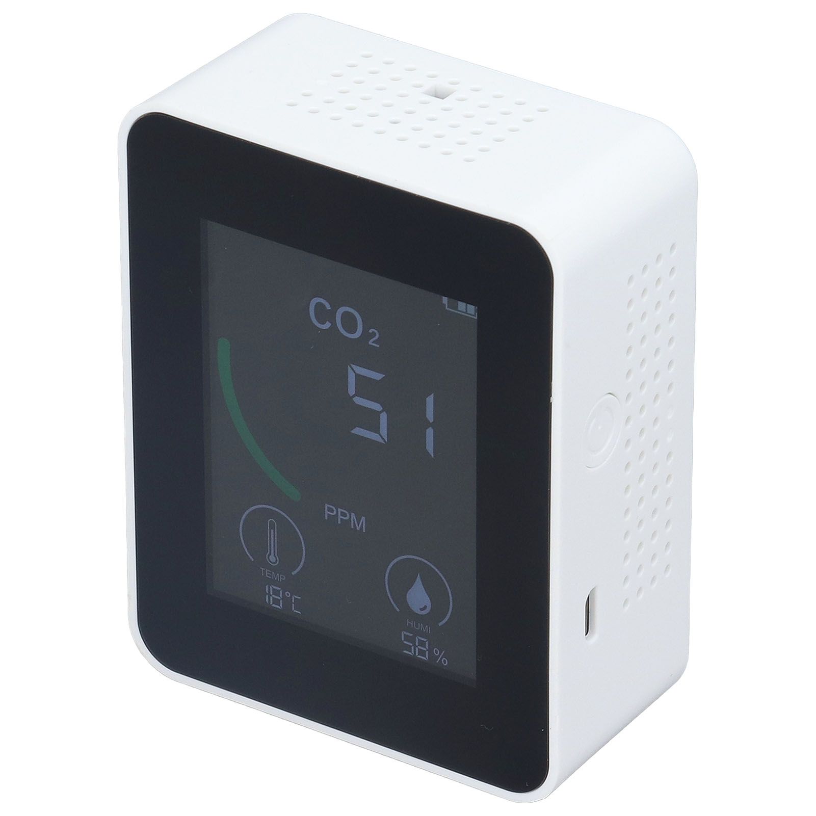 Bluetooth Carbon Dioxide Air Quality Monitor TVOC Tester 60 Day Data Storage view 5