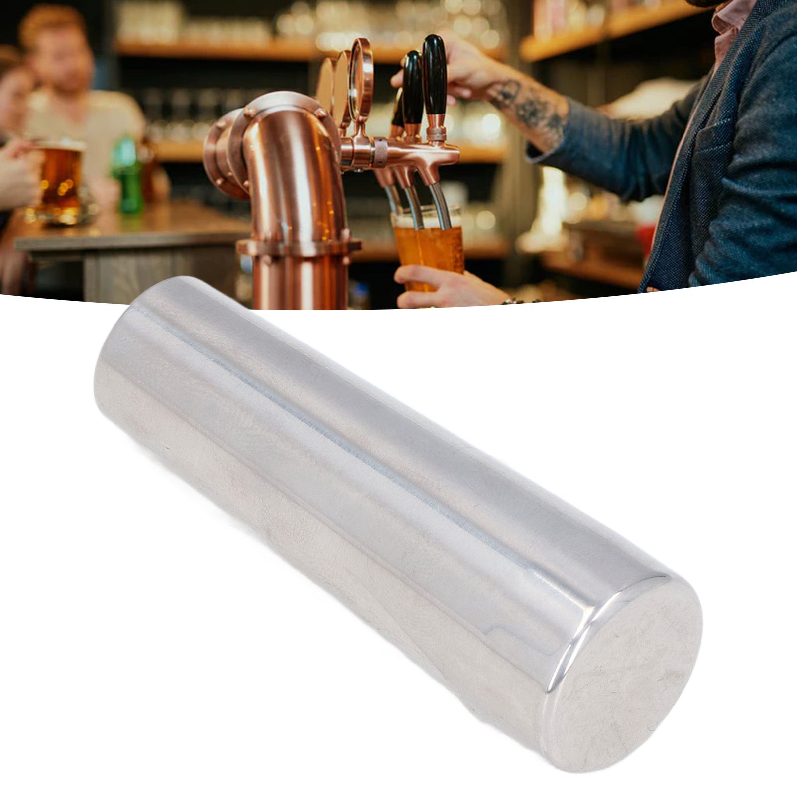 Beer Tap Handle Stainless Steel Mirror Appearance Rust Resistance 2.6in Beer view 12