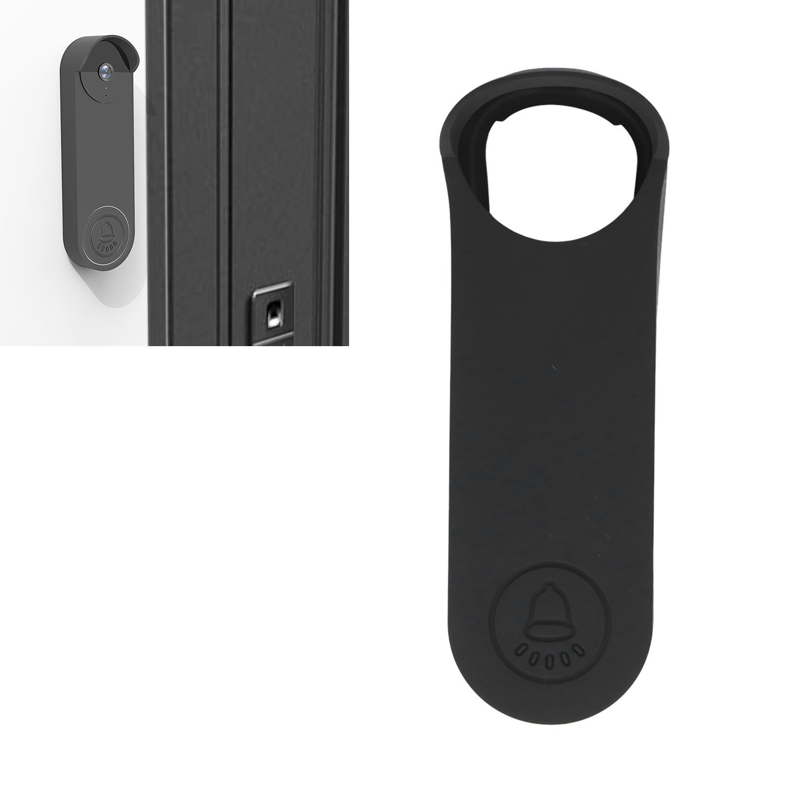 Doorbell Silicone Case for GoogleNest Doorbell Protective Cover Dustproof view 11