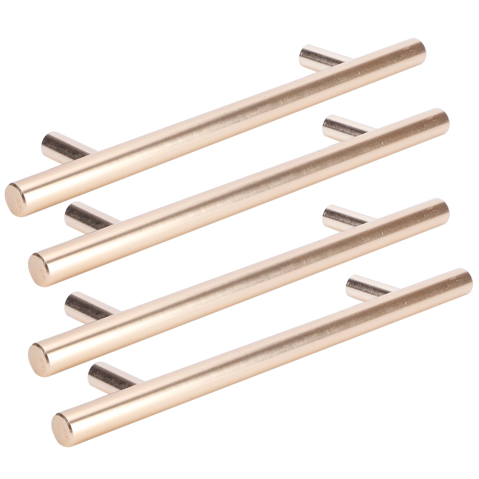 4Set Door Handle Aluminum Alloy Gold Drawer Pull Handles Cabinet Wardrobe view 8
