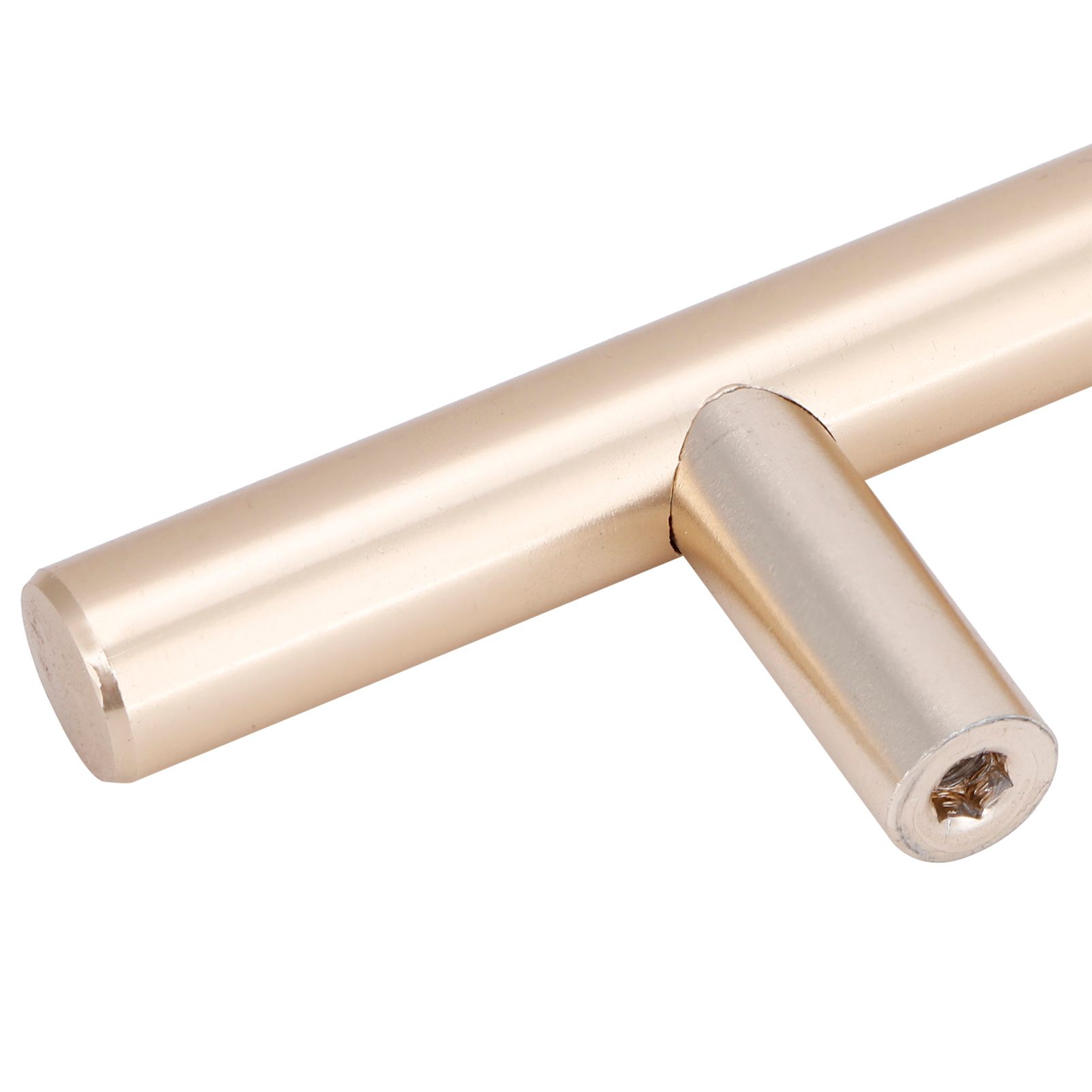 4Set Door Handle Aluminum Alloy Gold Drawer Pull Handles Cabinet Wardrobe view 13