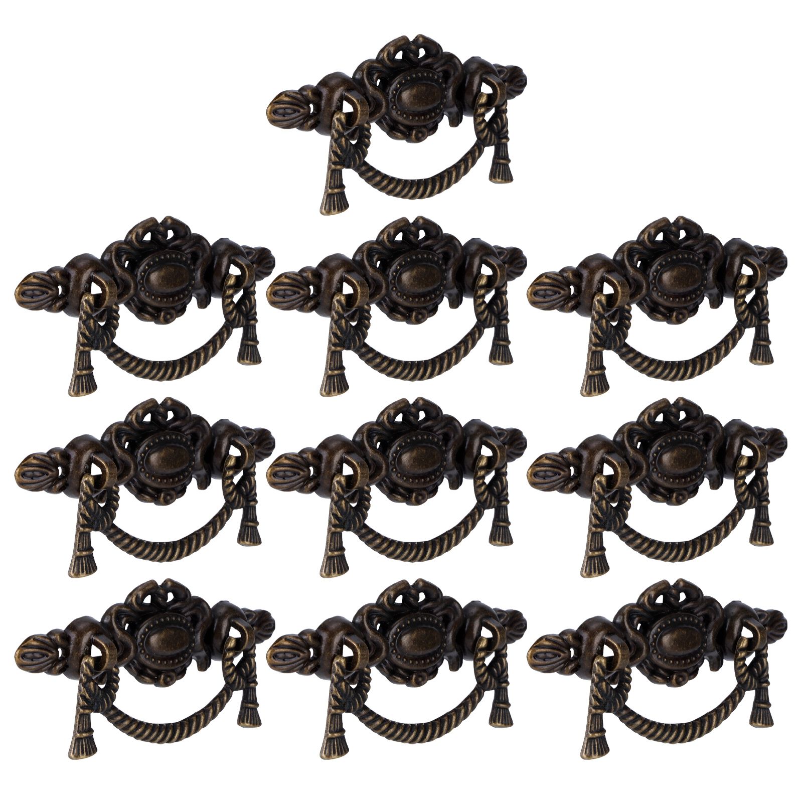 10 Sets Kitchen Drawer Cabinet Door Handle Furniture Knobs Hardware Cupboard view 4