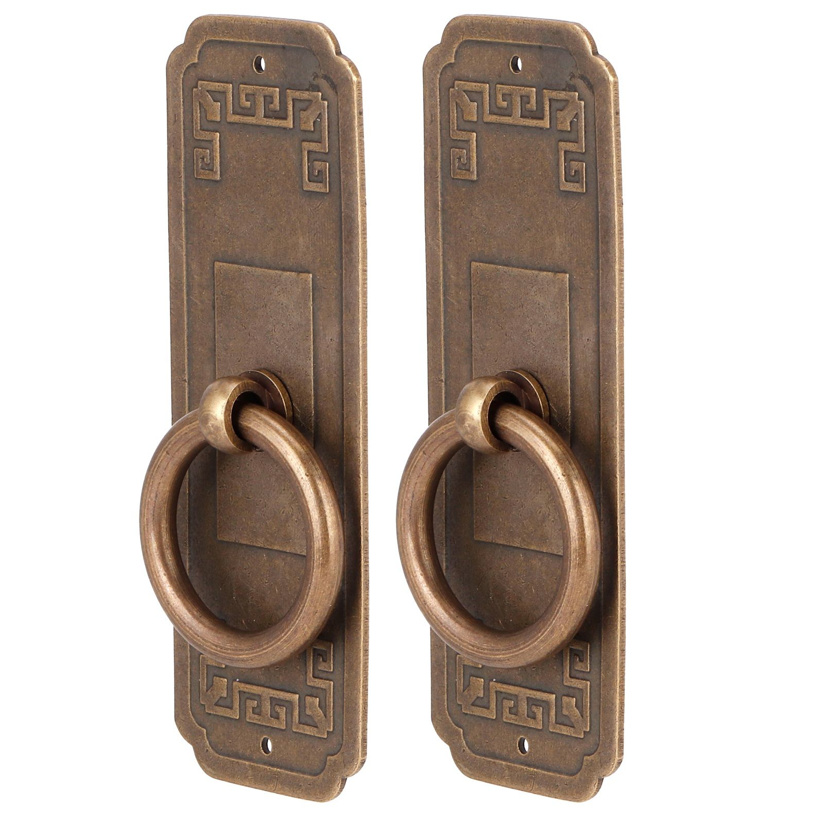 2 Sets Chinese Style Handle Single Hole Door Pull Knobs for Kitchen Cabinet view 6